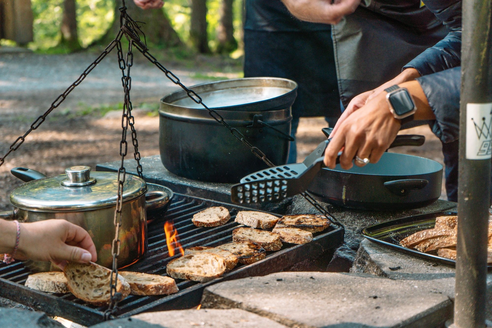 Kochen in der Natur