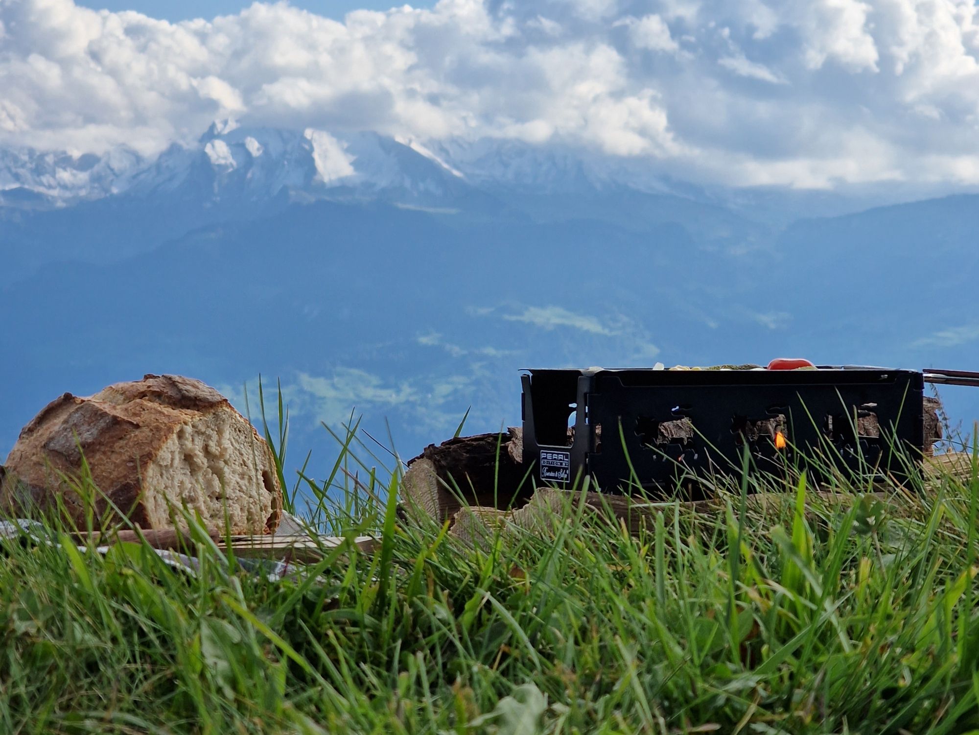 Raclette in der Natur