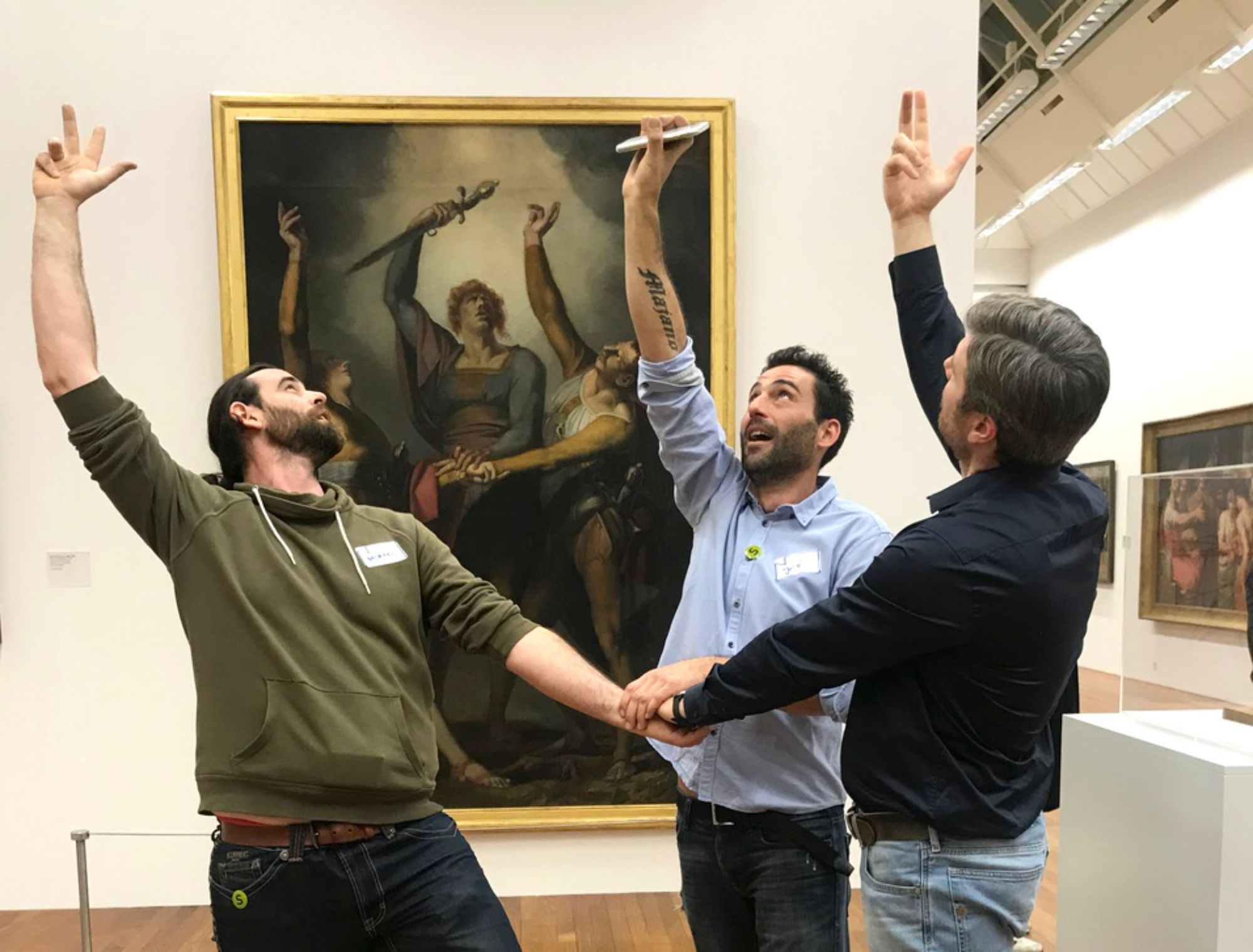 Führung Selbstmord, Geld, Olivenöl