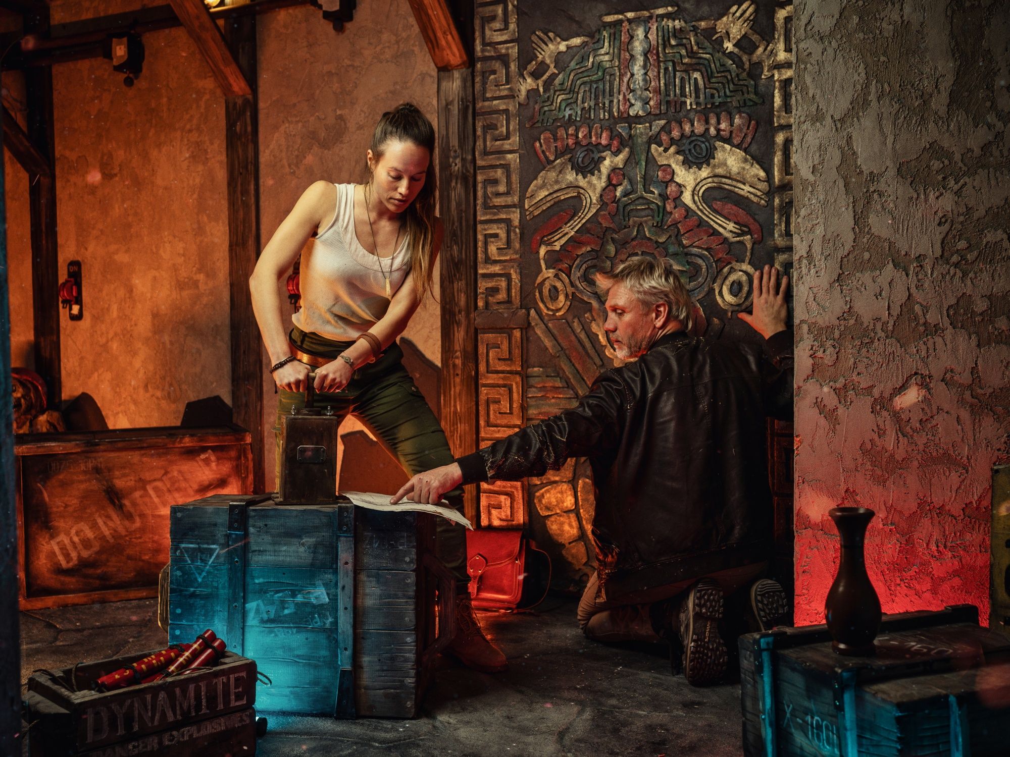 Szene aus Archäologe