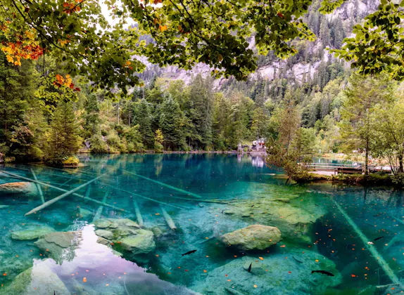 Ab Lauterbrunnen: private grosse Rundfahrt zu Seen, Wasserfällen und Bergdörfern