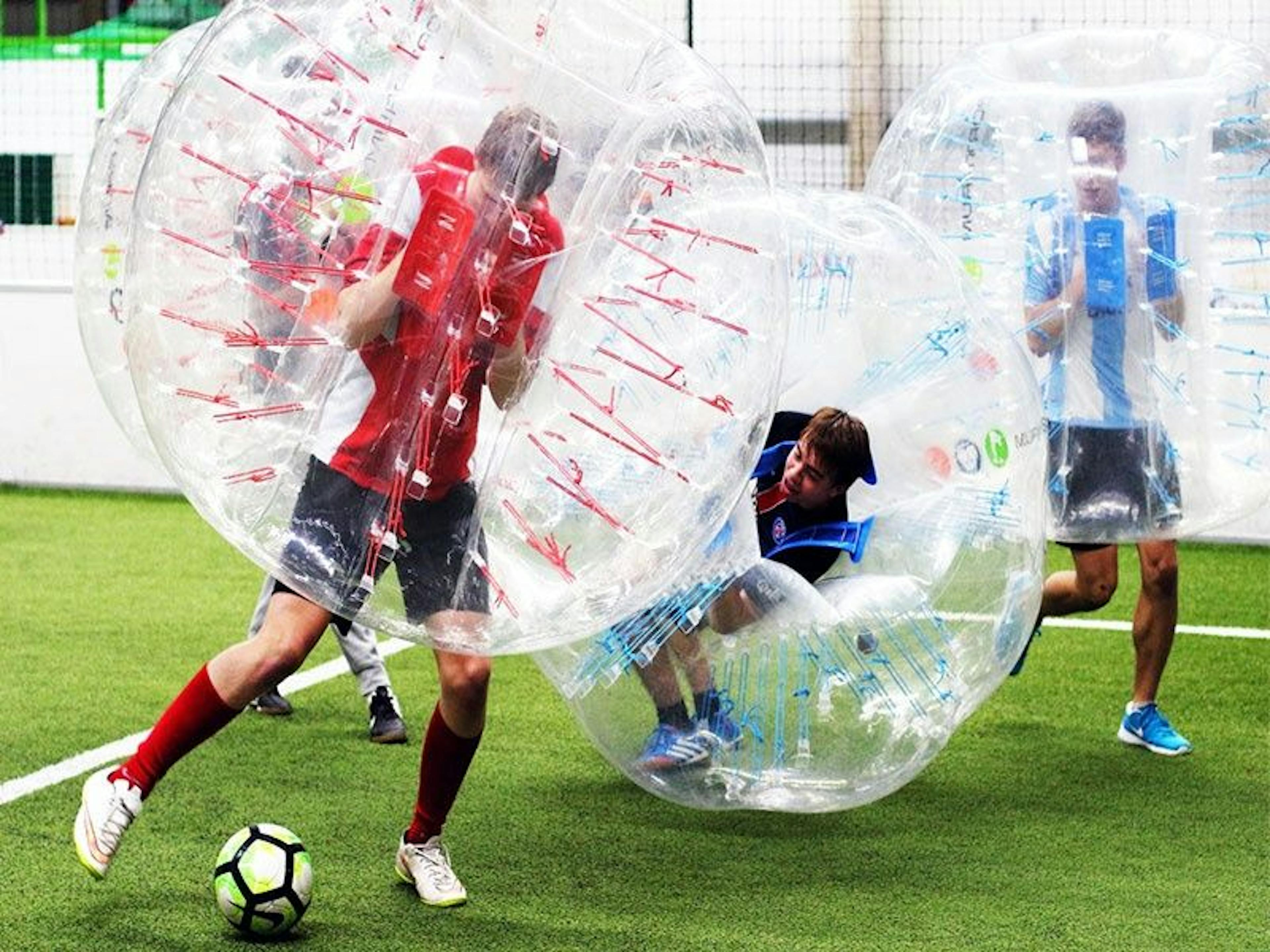 Bubble Ball play in Zurich