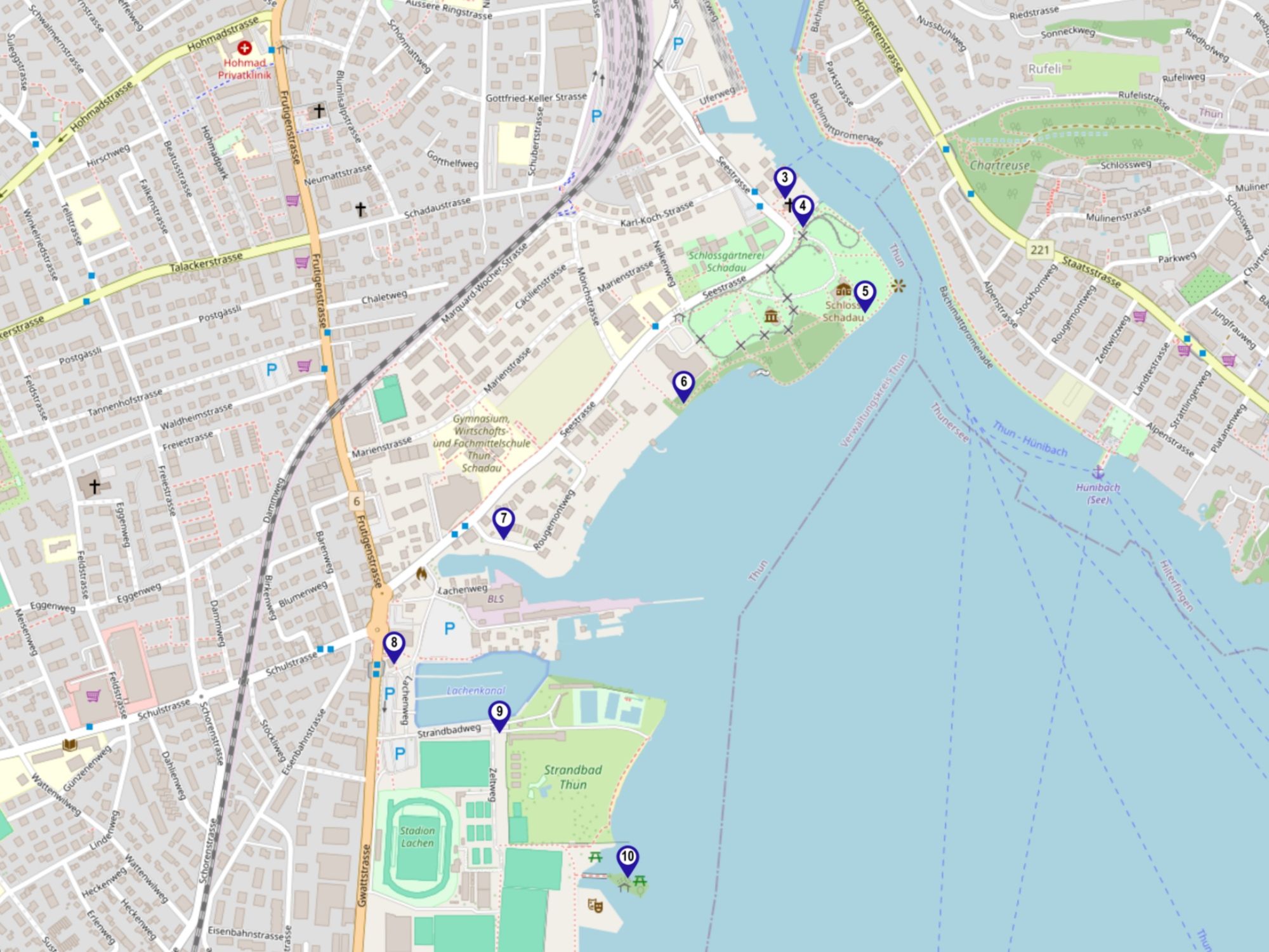 مخطط الموقع - تون