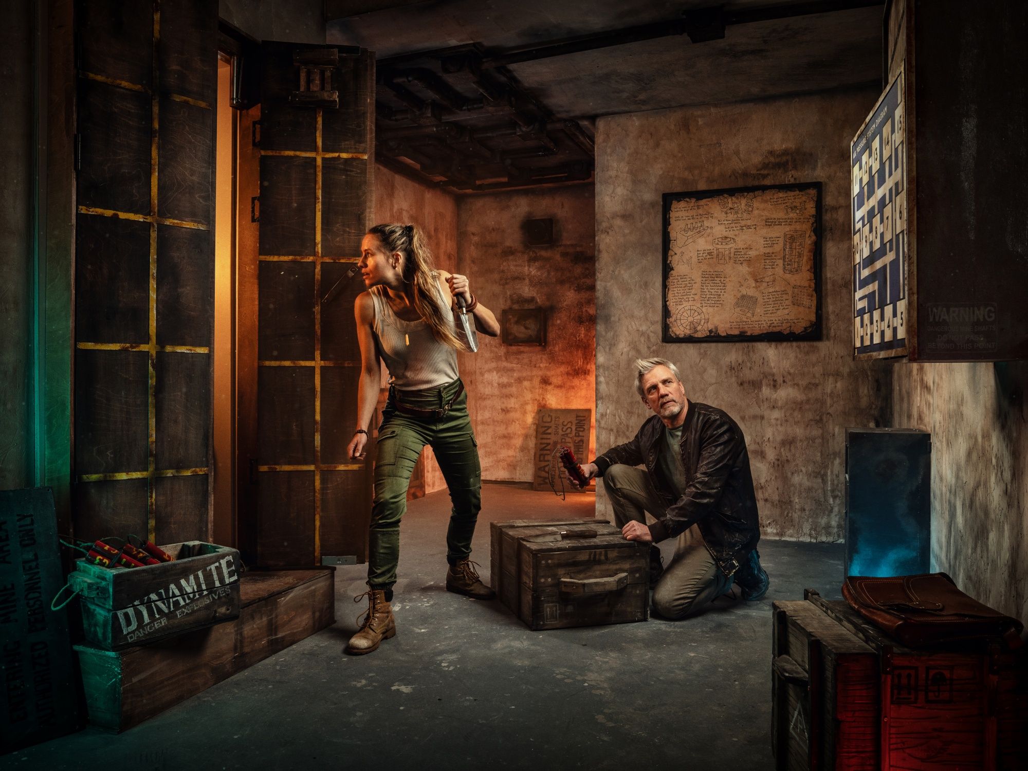 Szene aus Archäologe