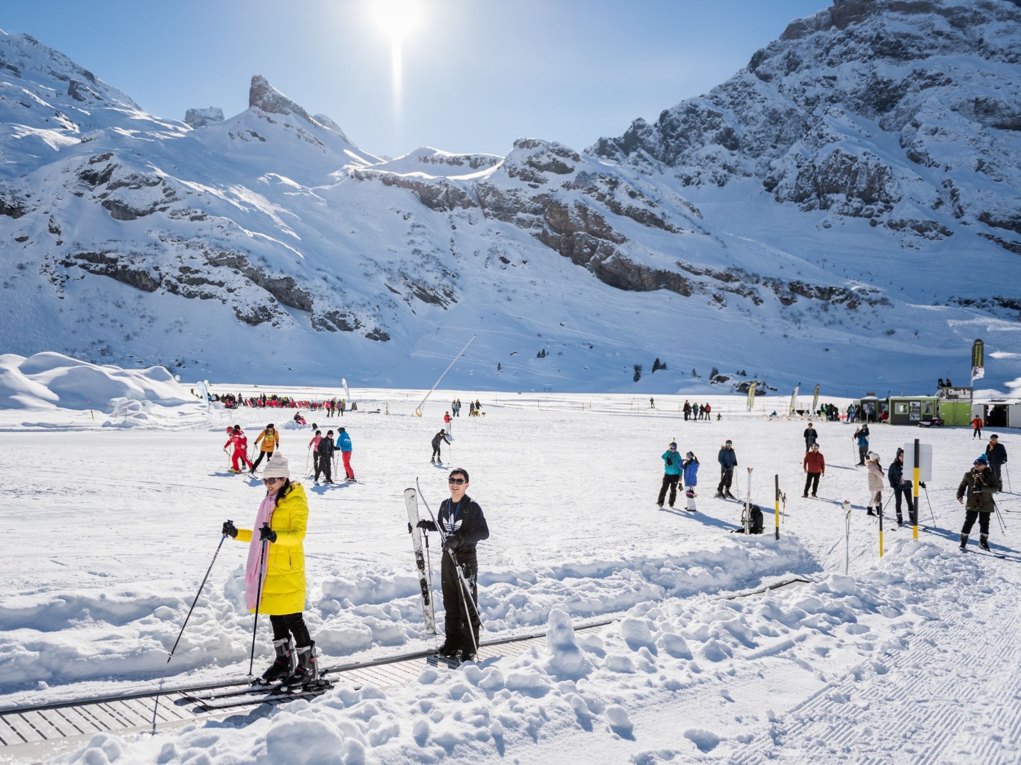 Trübsee Anfängerskifahren