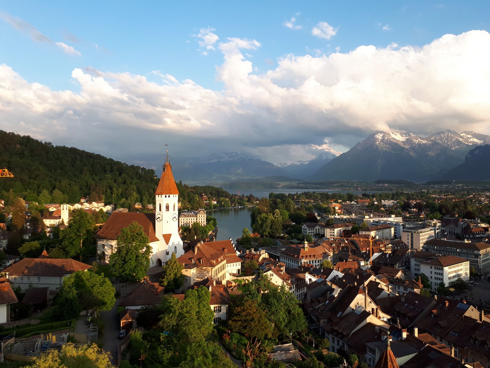 Visita guiada pela cidade e castelo de Thun para grupos