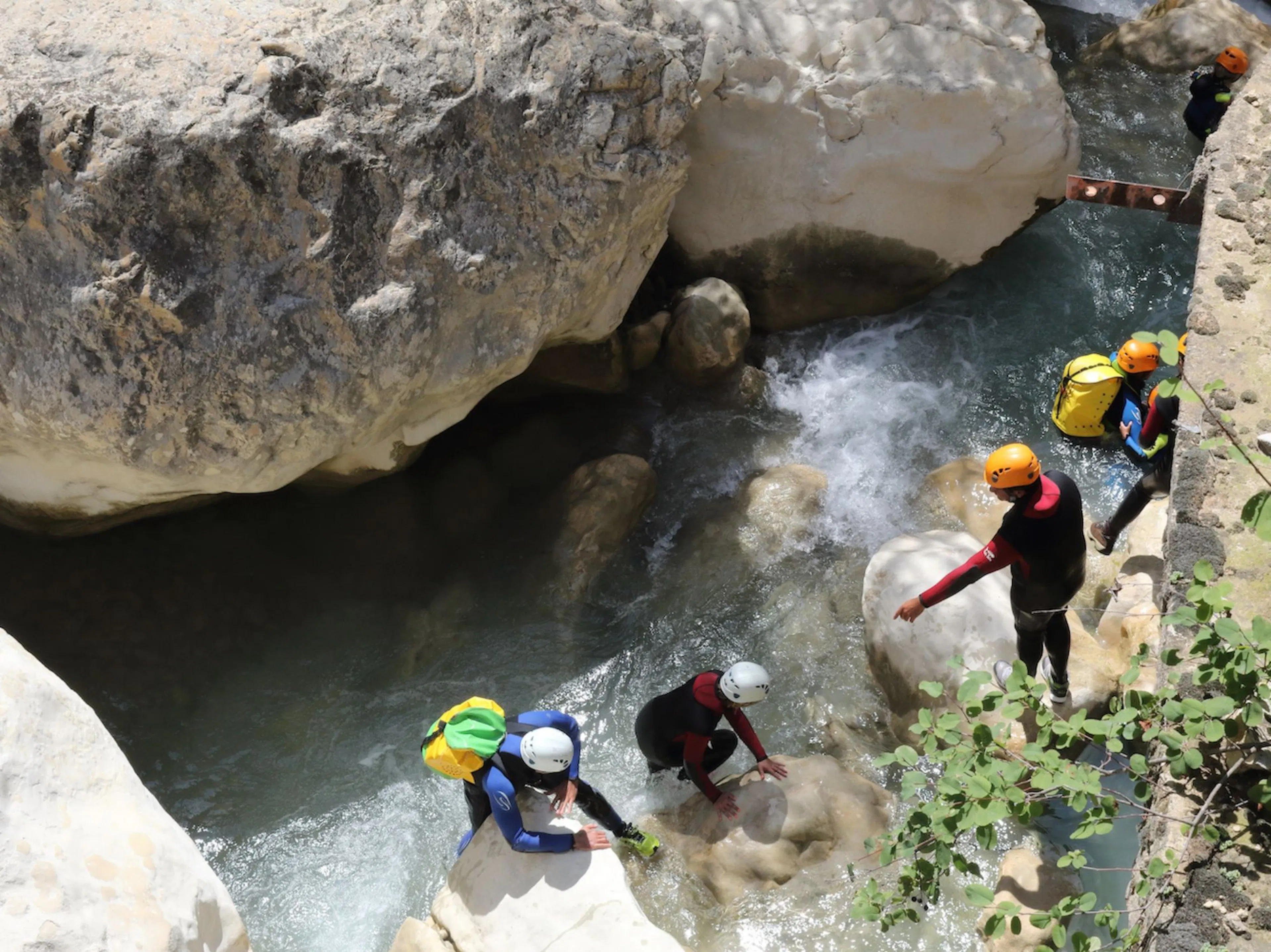 Canyoning în canionul Pissot pentru începători