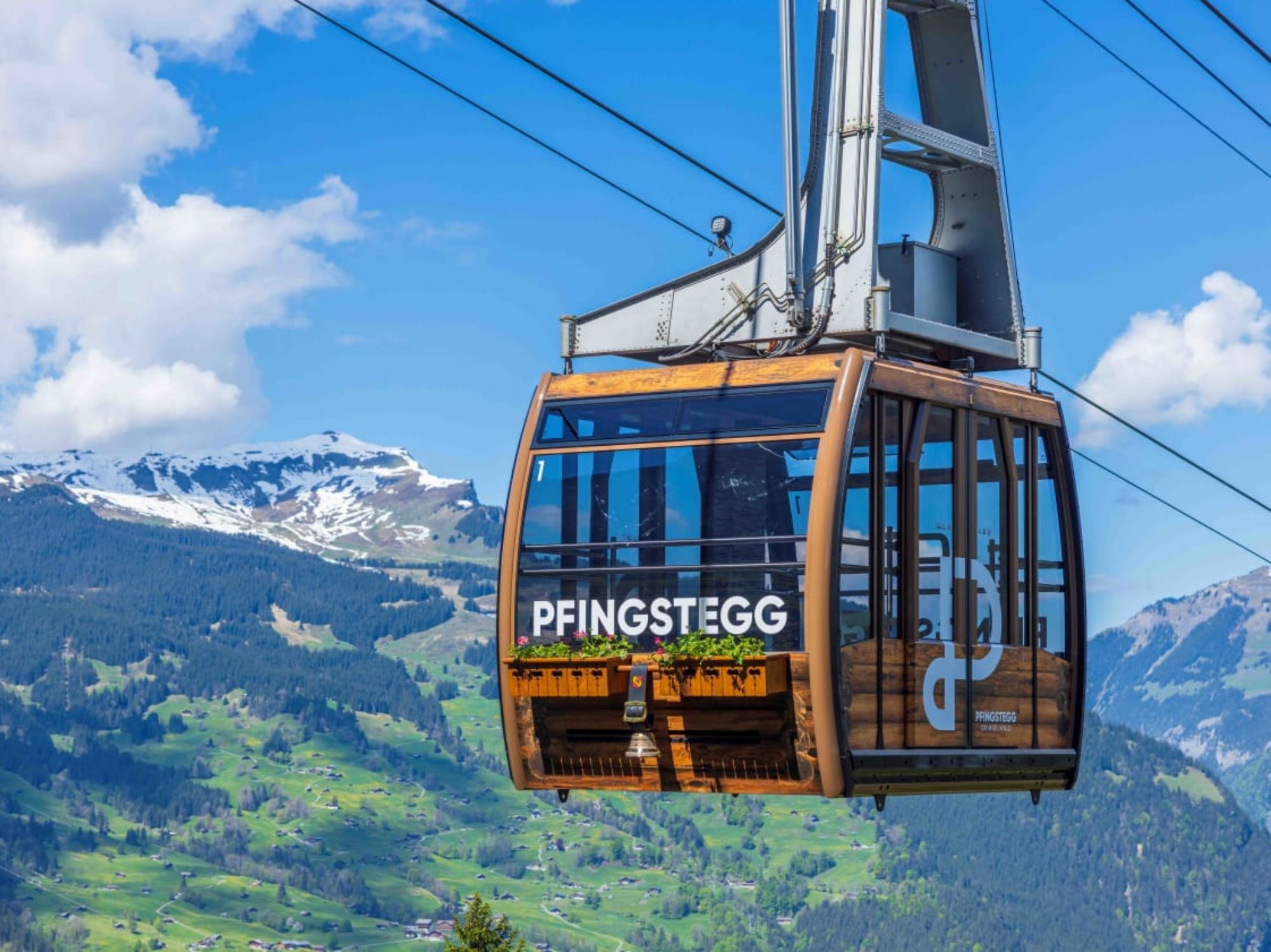 00 kabel gondola baru dekat puncak