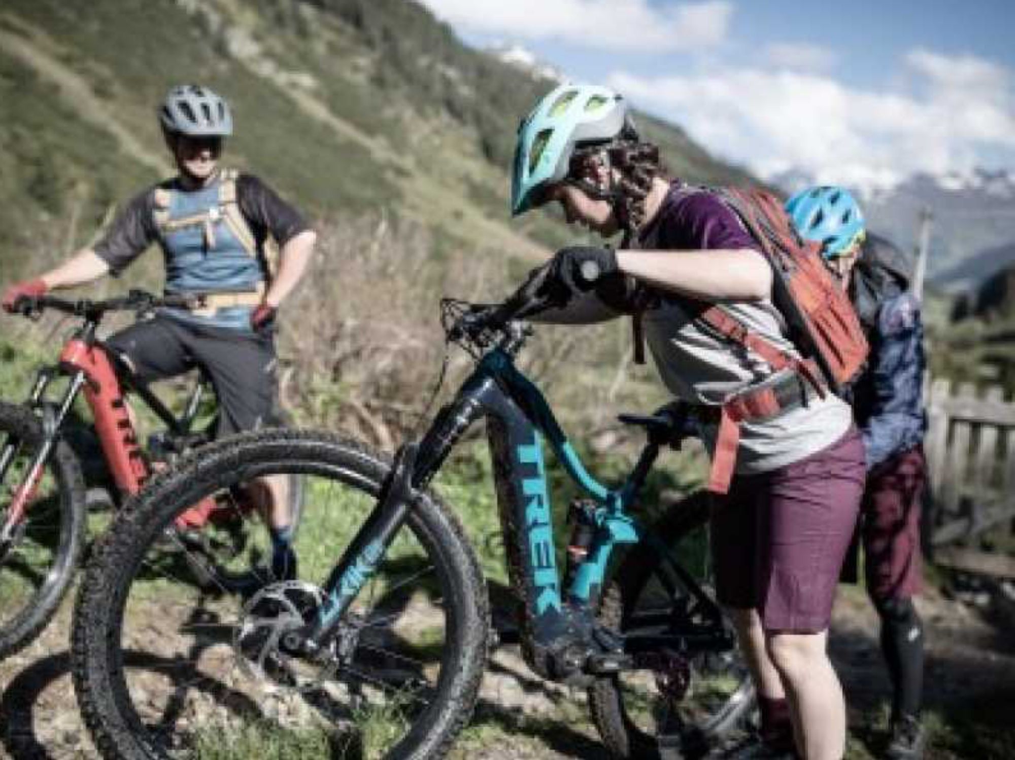 Tour mit dem E-Mountainbike