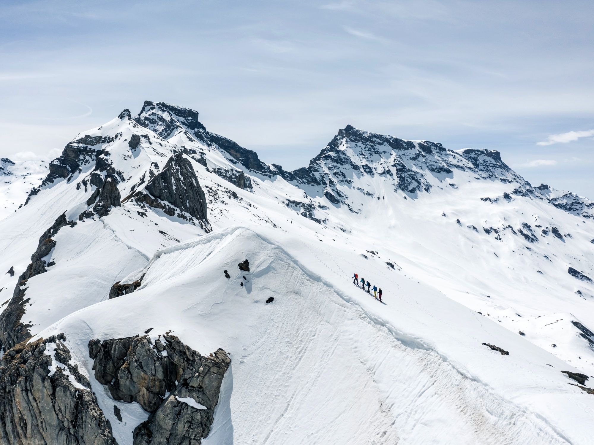 Snowshoe hike Alpinschule Adelboden5