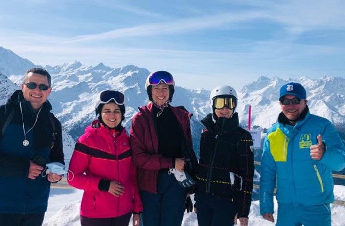 Scuola di sci gruppo adulti a Verbier