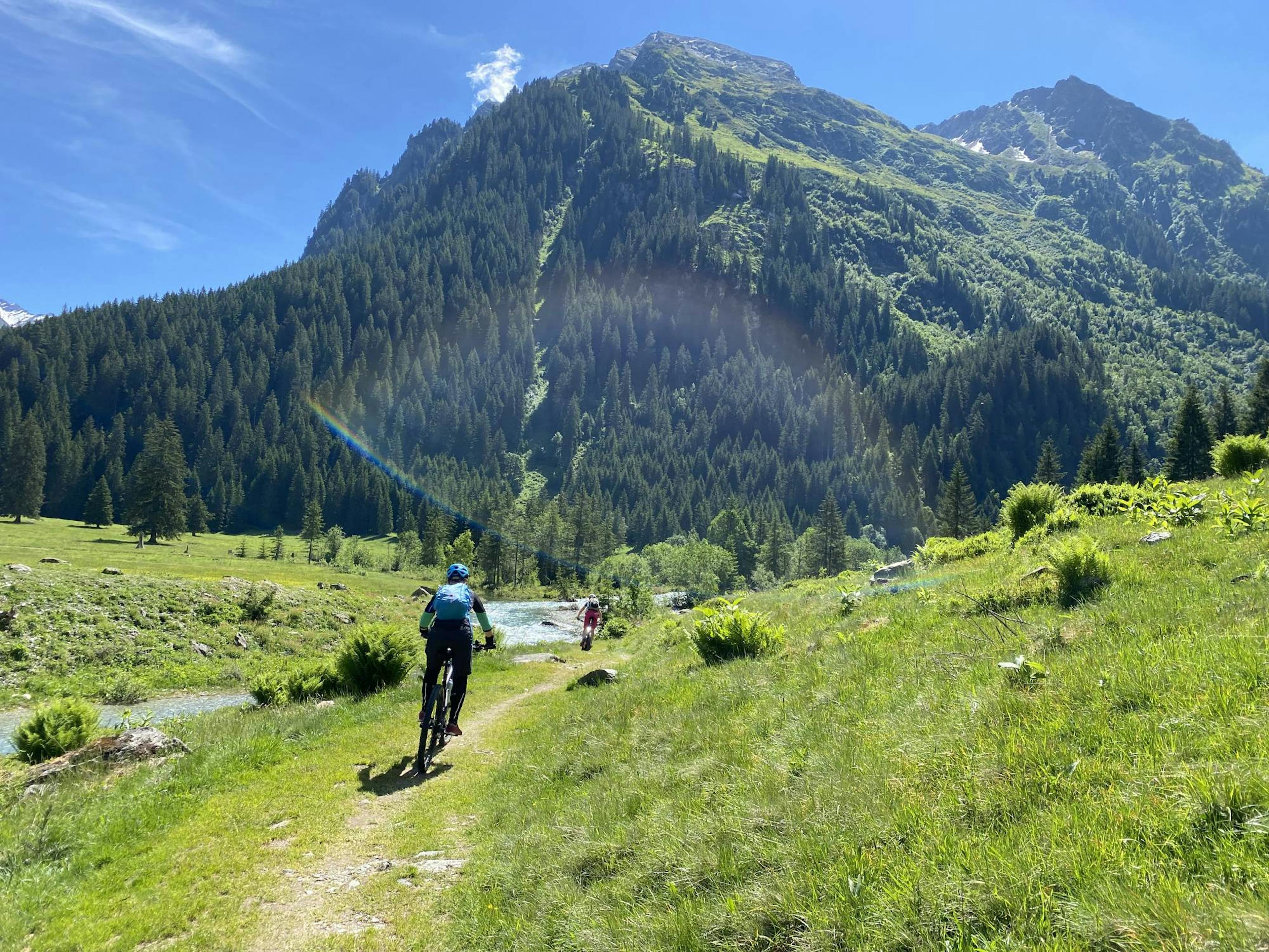 Tour mit dem E-Mountainbike