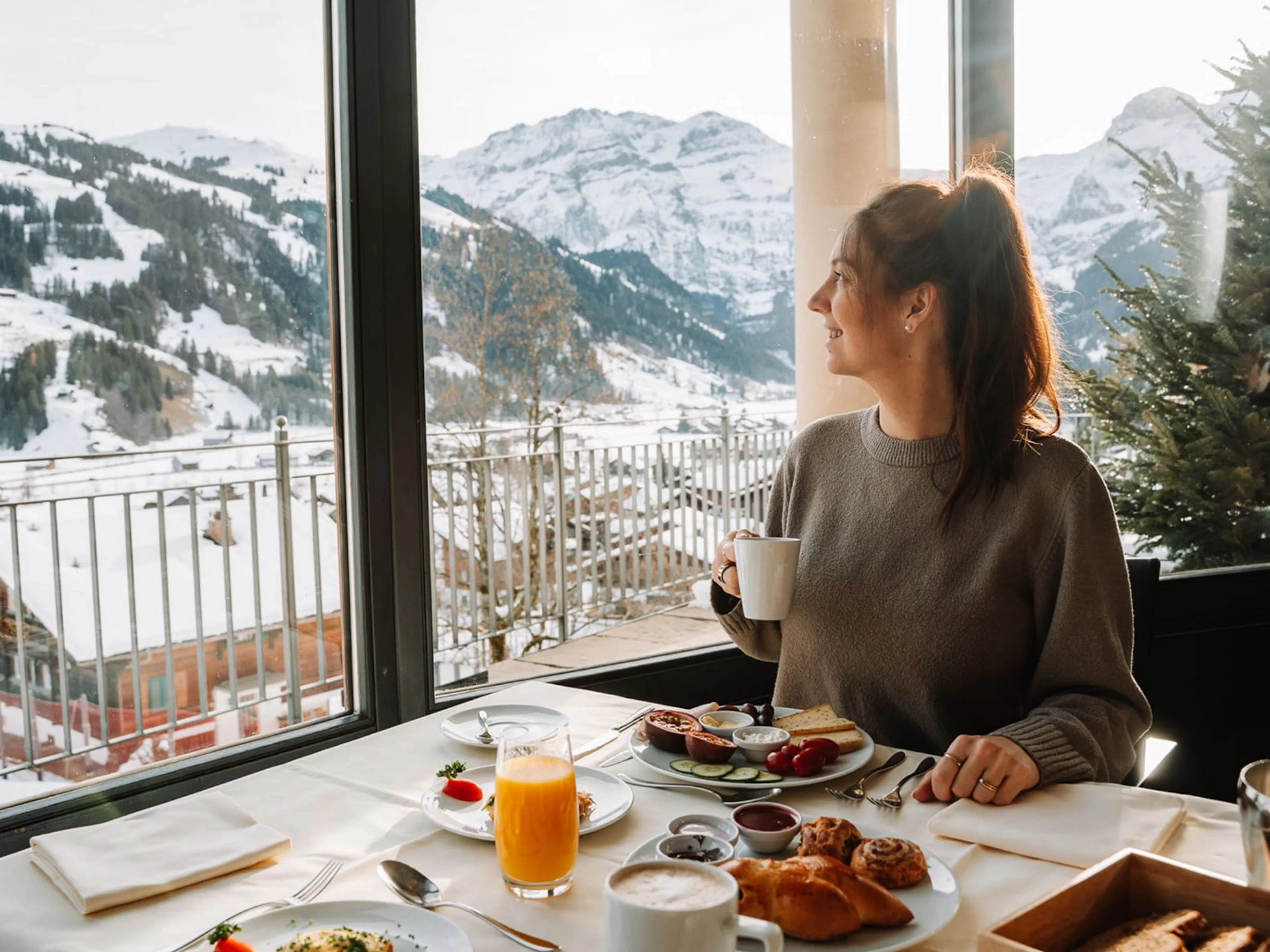 Day Spa Eintritt mit Spa Korb und Frühstück für Tagesgäste im Hotel Lenkerhof