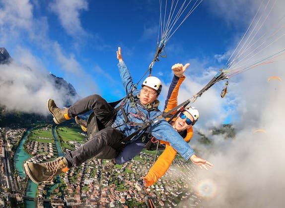 Tandem Gleitschirmflug Sommer