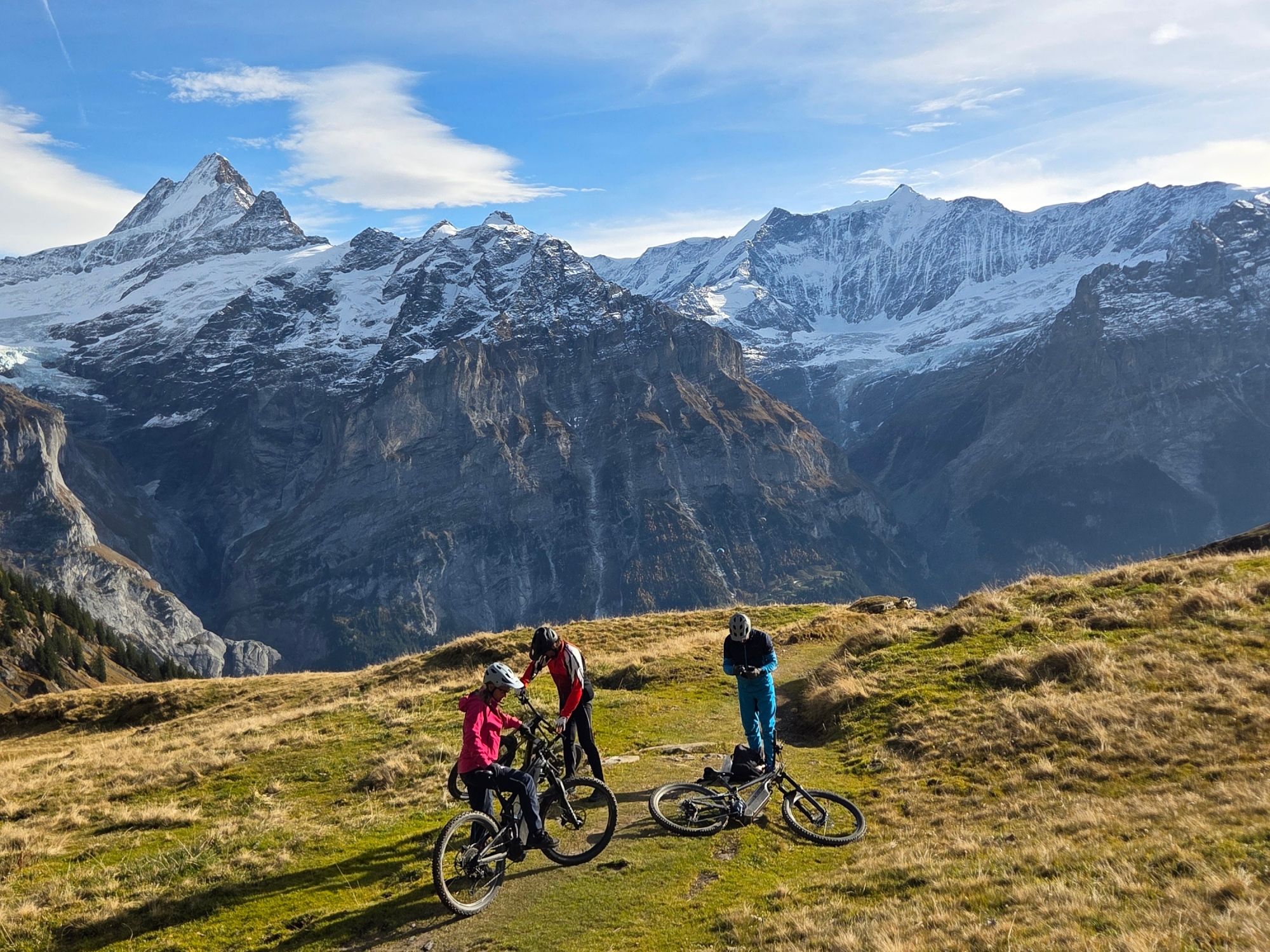 Individuele begeleide E-Bike Tour Grindelwald