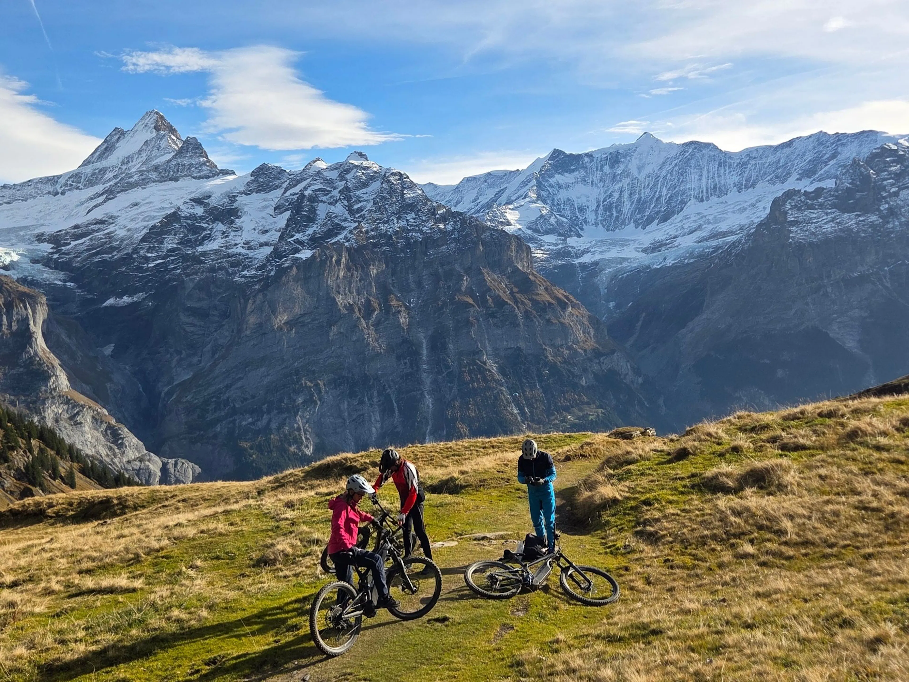 Individuele begeleide E-Bike Tour Grindelwald