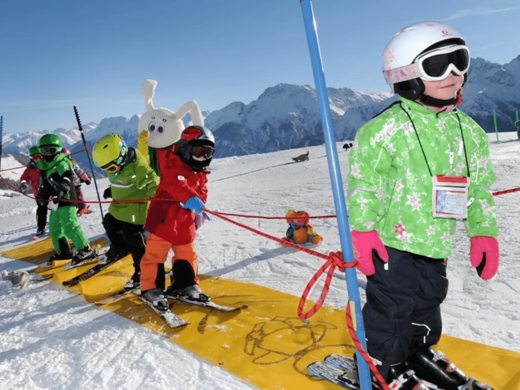 Zauberteppich mit Kindern