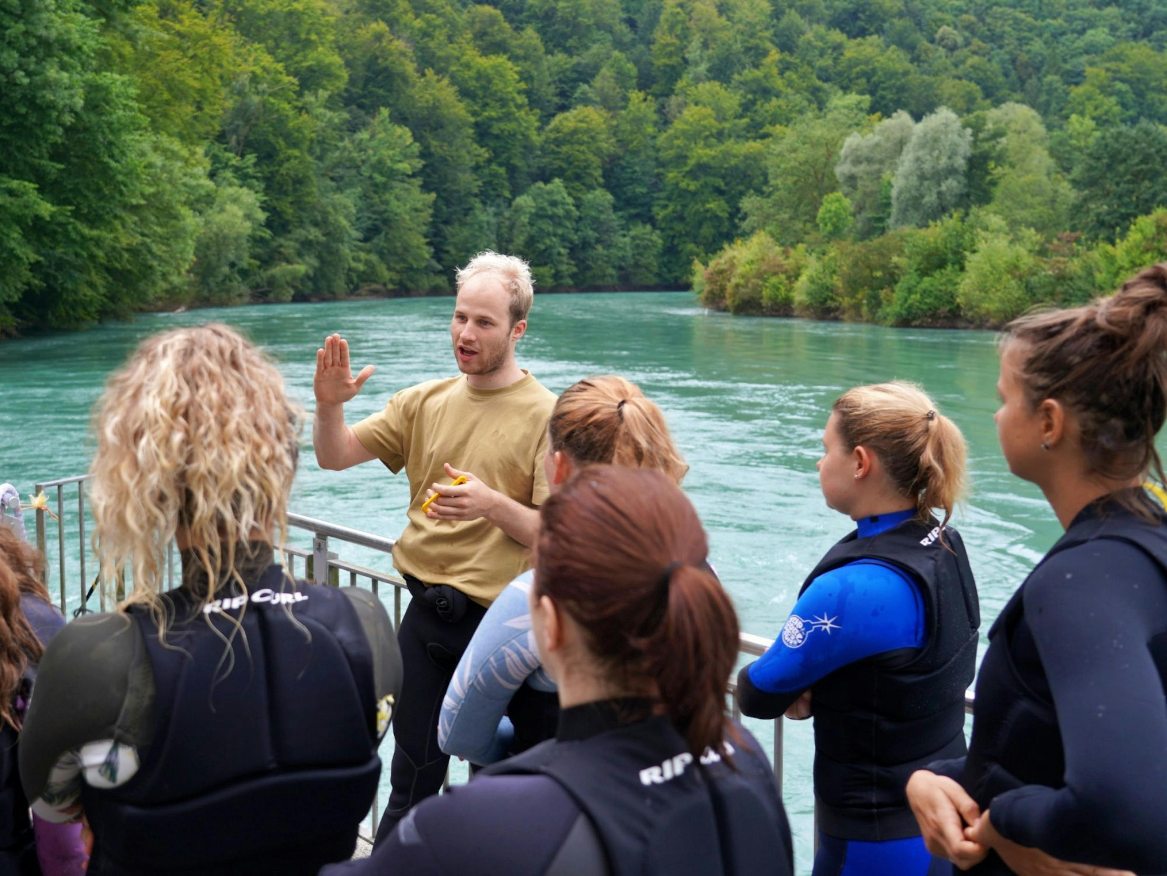 Μαθήματα αρχαρίων Bungeesurf στη Βέρνη