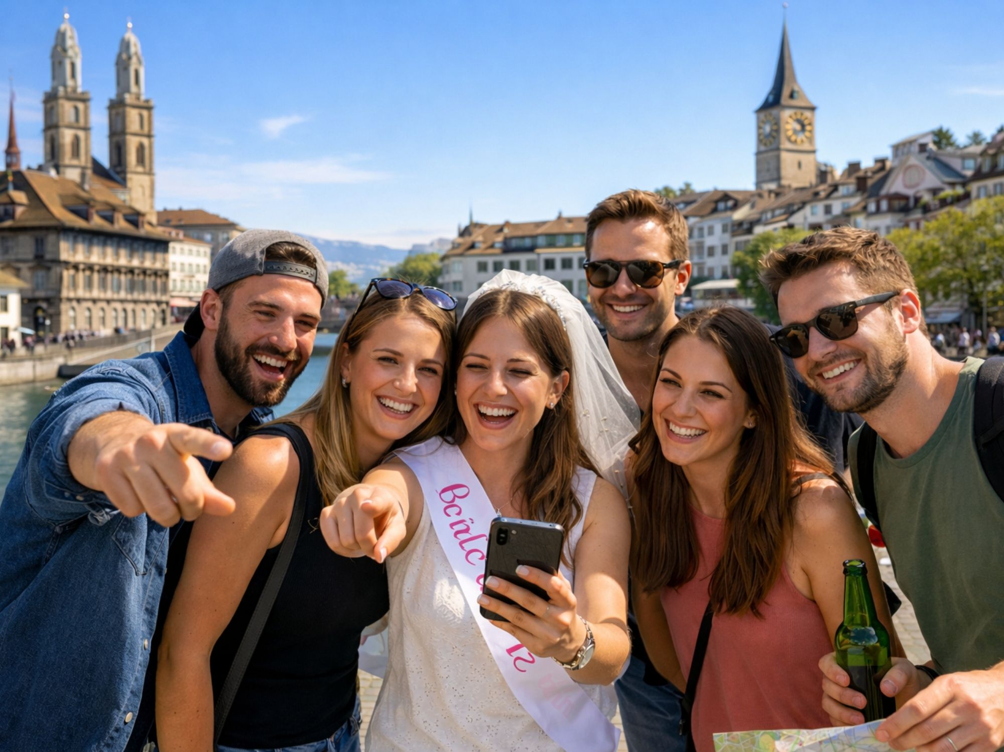 Women and men in Zurich