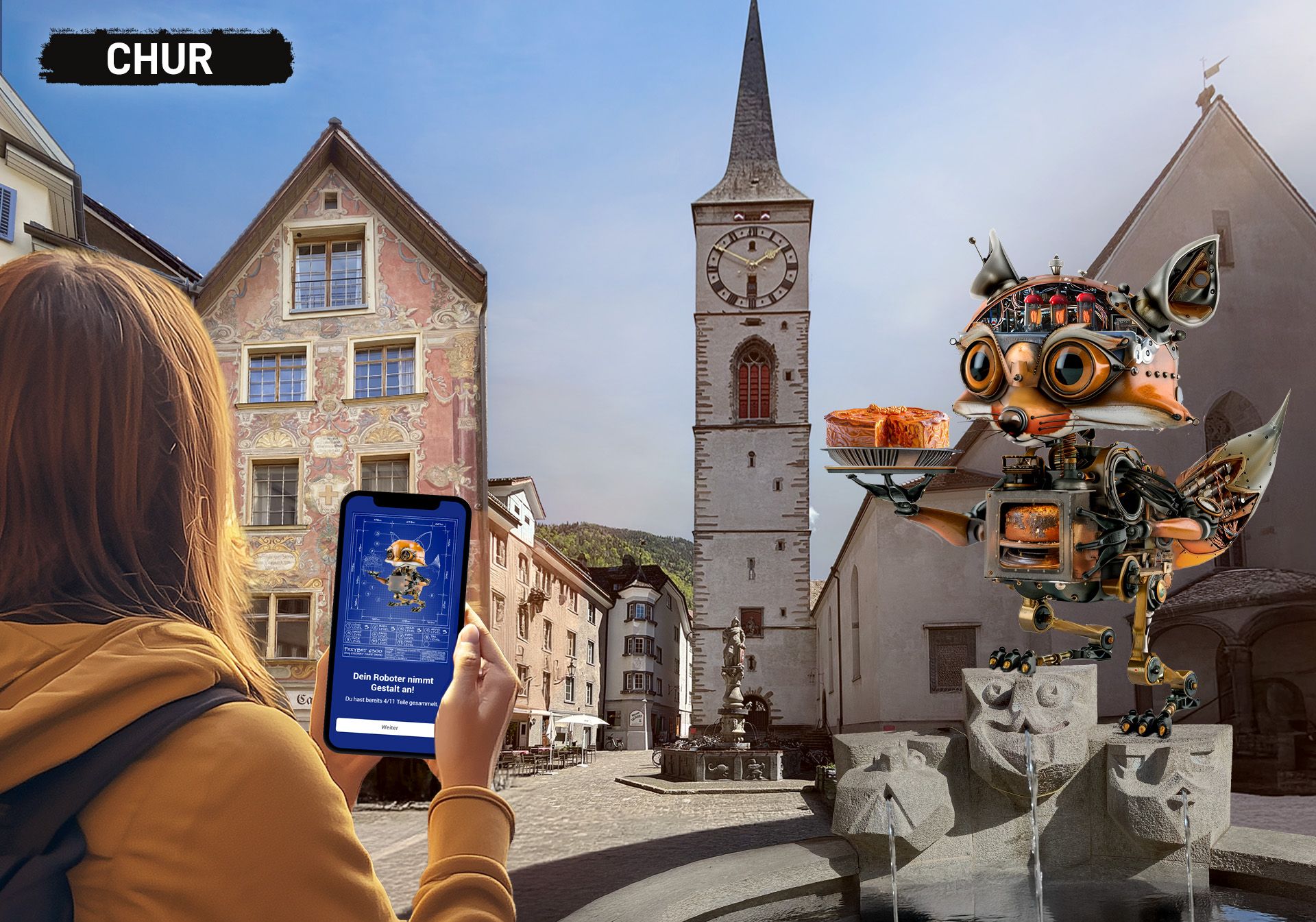 Foxtrail GO Chur digitální honba za pokladem