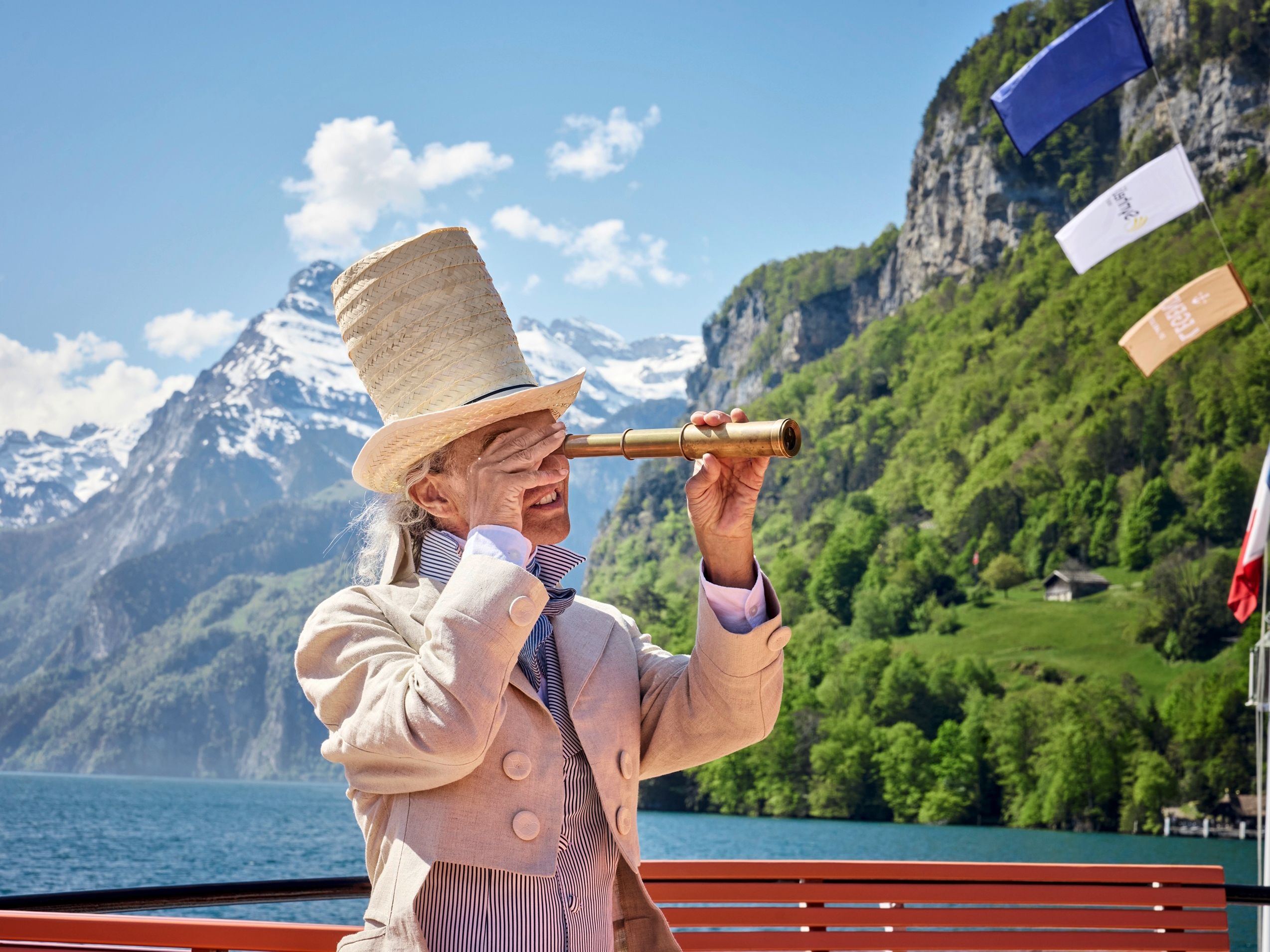 "Légendes du lac de Lucerne" Expérience en bateau à vapeur