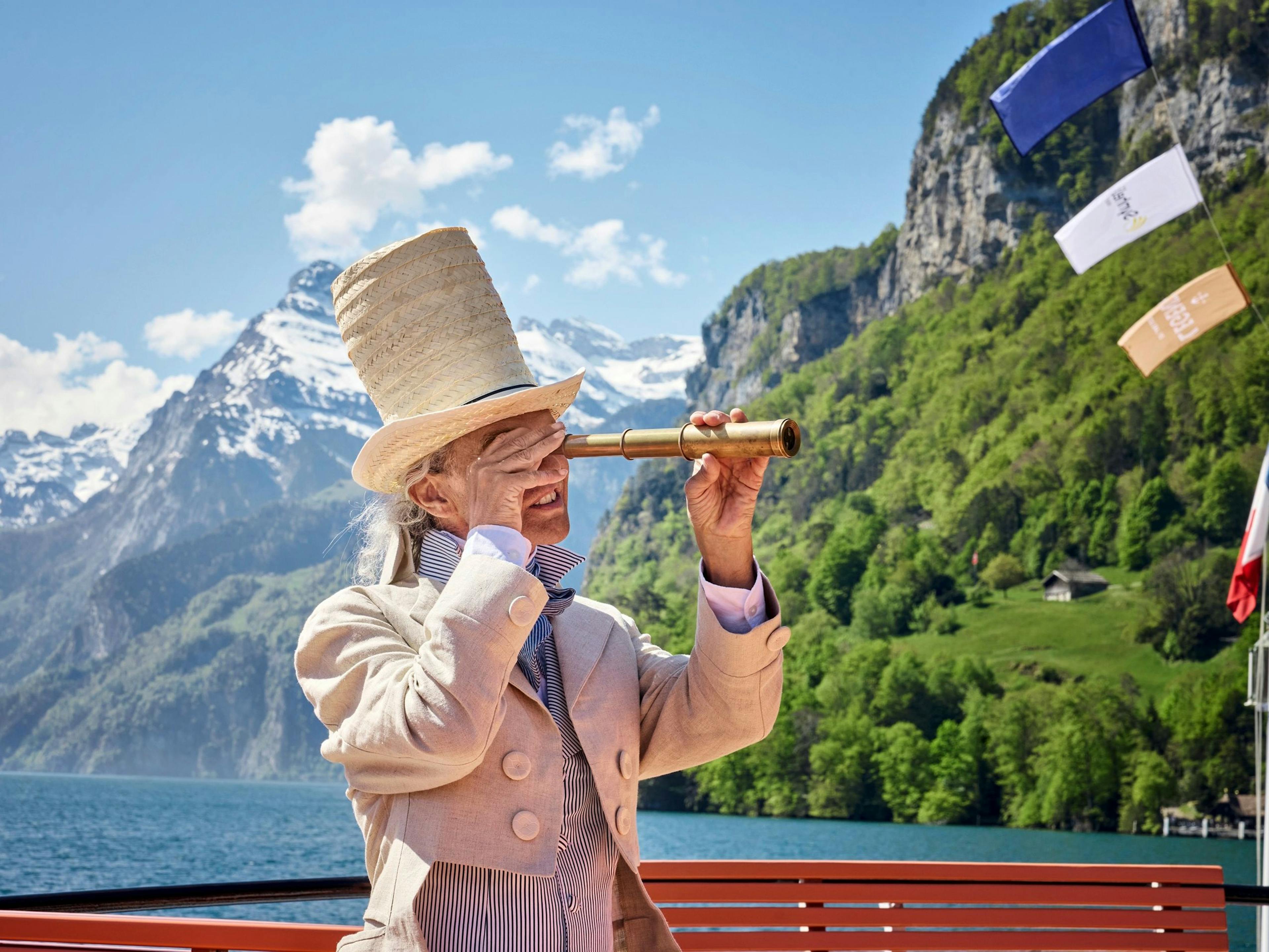 "Legends of Lake Lucerne" Dampfschiff Erlebnis