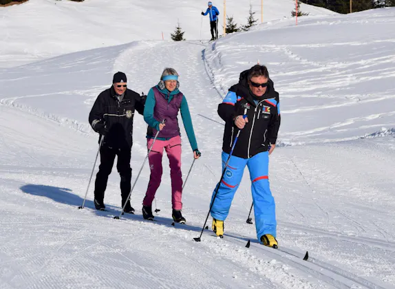 Kursus ski lintas alam privat untuk semua tingkat di Arosa