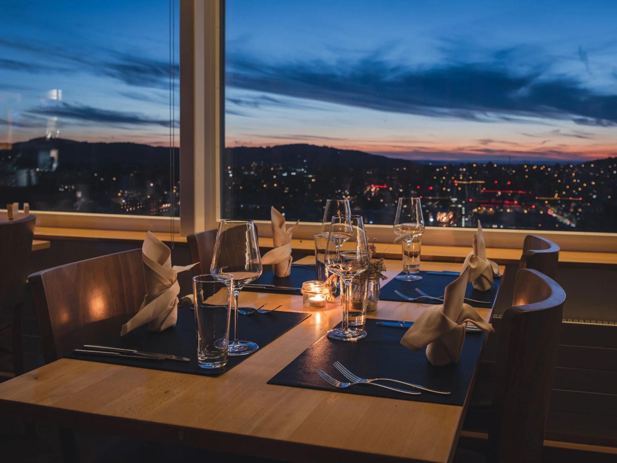 Paseo invernal bajo las estrellas en St. Gallen
