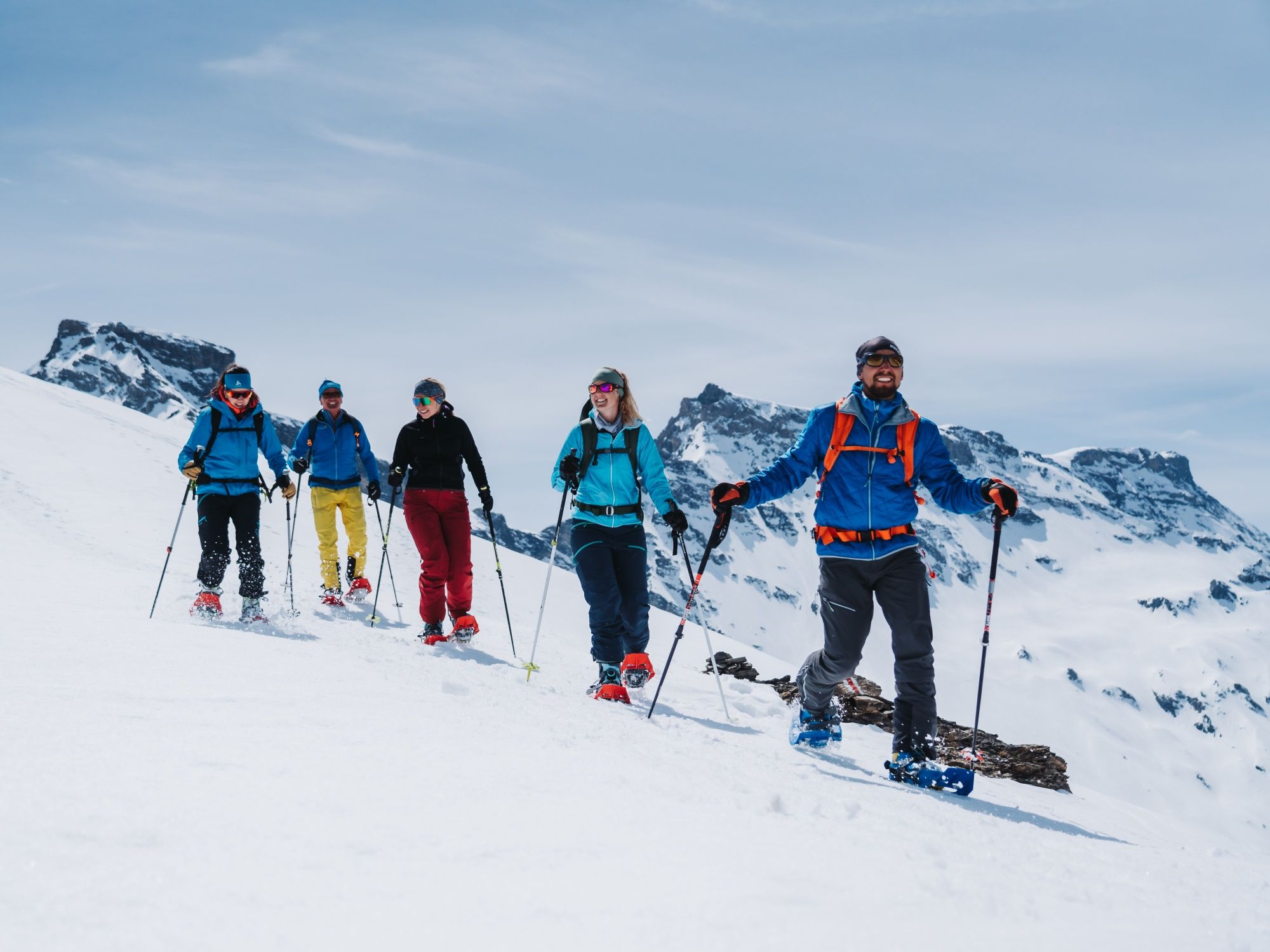 Snowshoe hike Alpine School Adelboden4