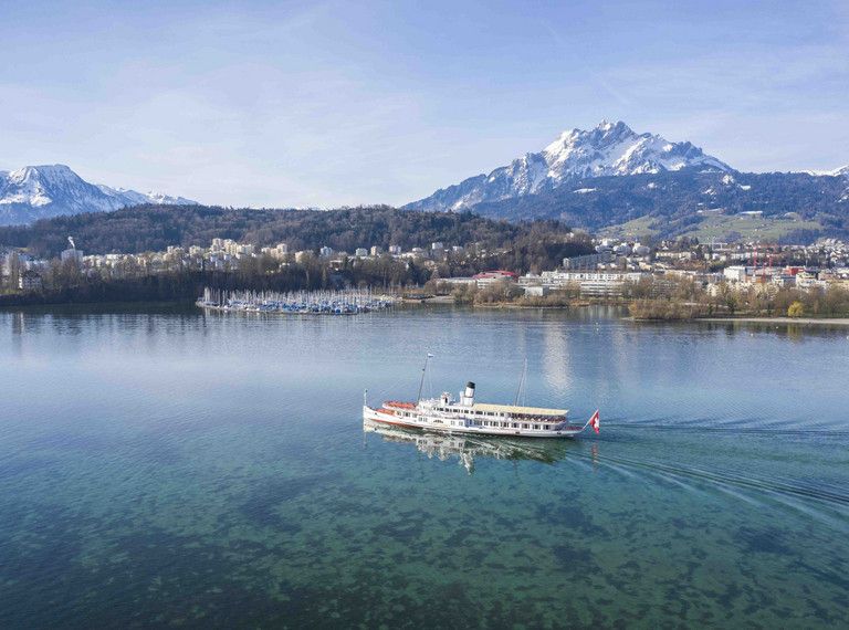 Dampfschiff Stadt Luzern Vierwaldstättersee
