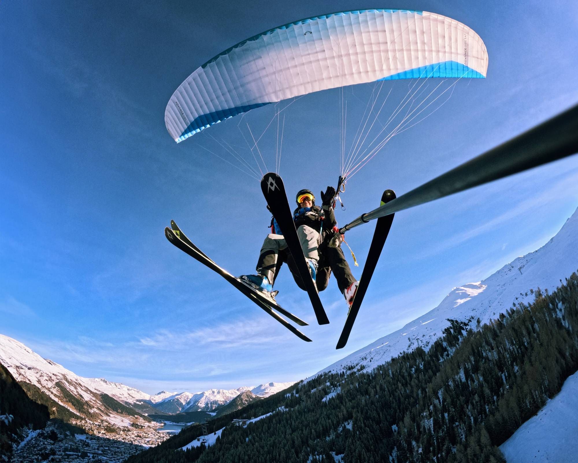 Ski and Fly Klosters ab Gotschnagrat