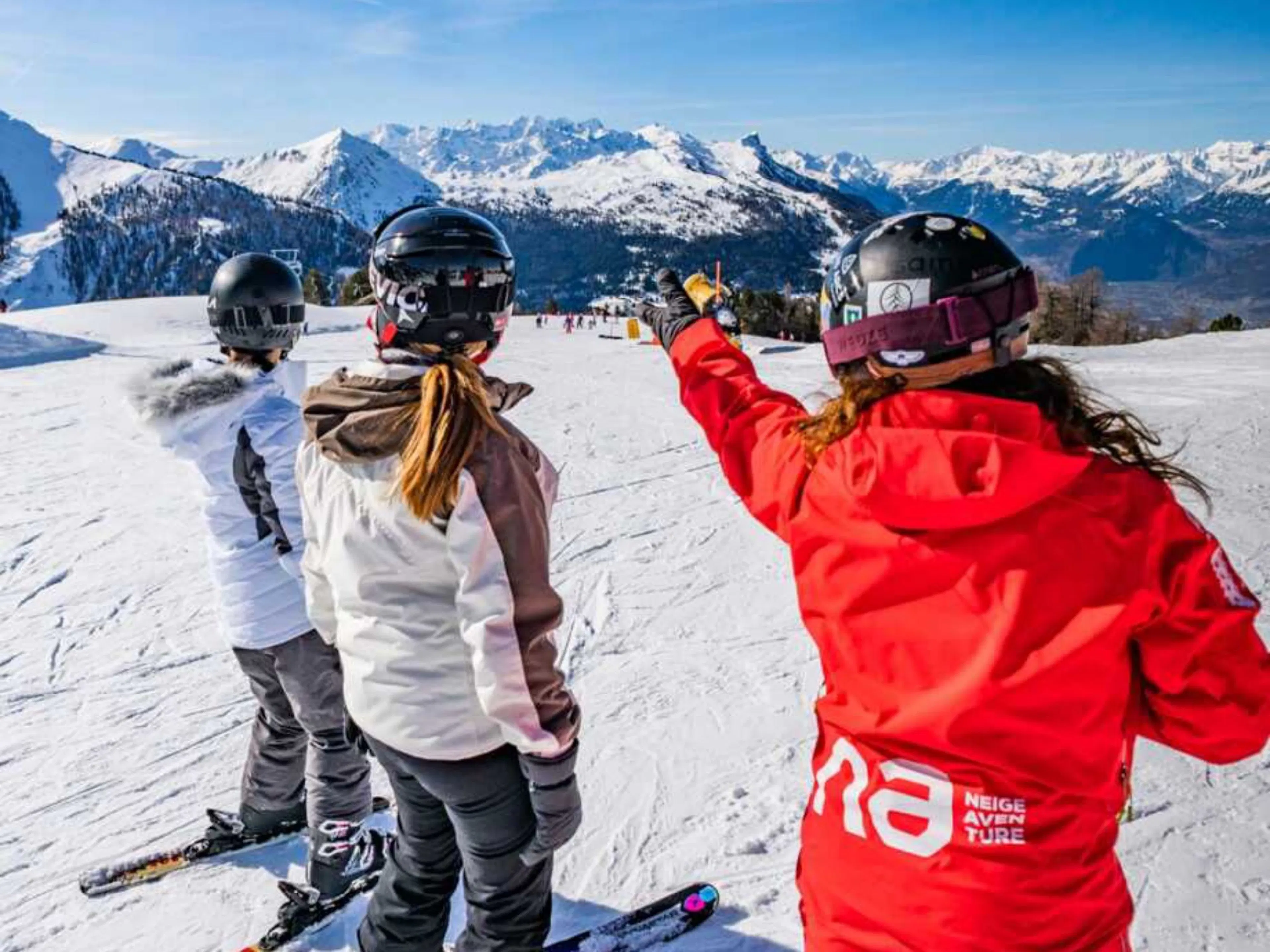 Scuola di sci privata per tutte le età a Veysonnaz