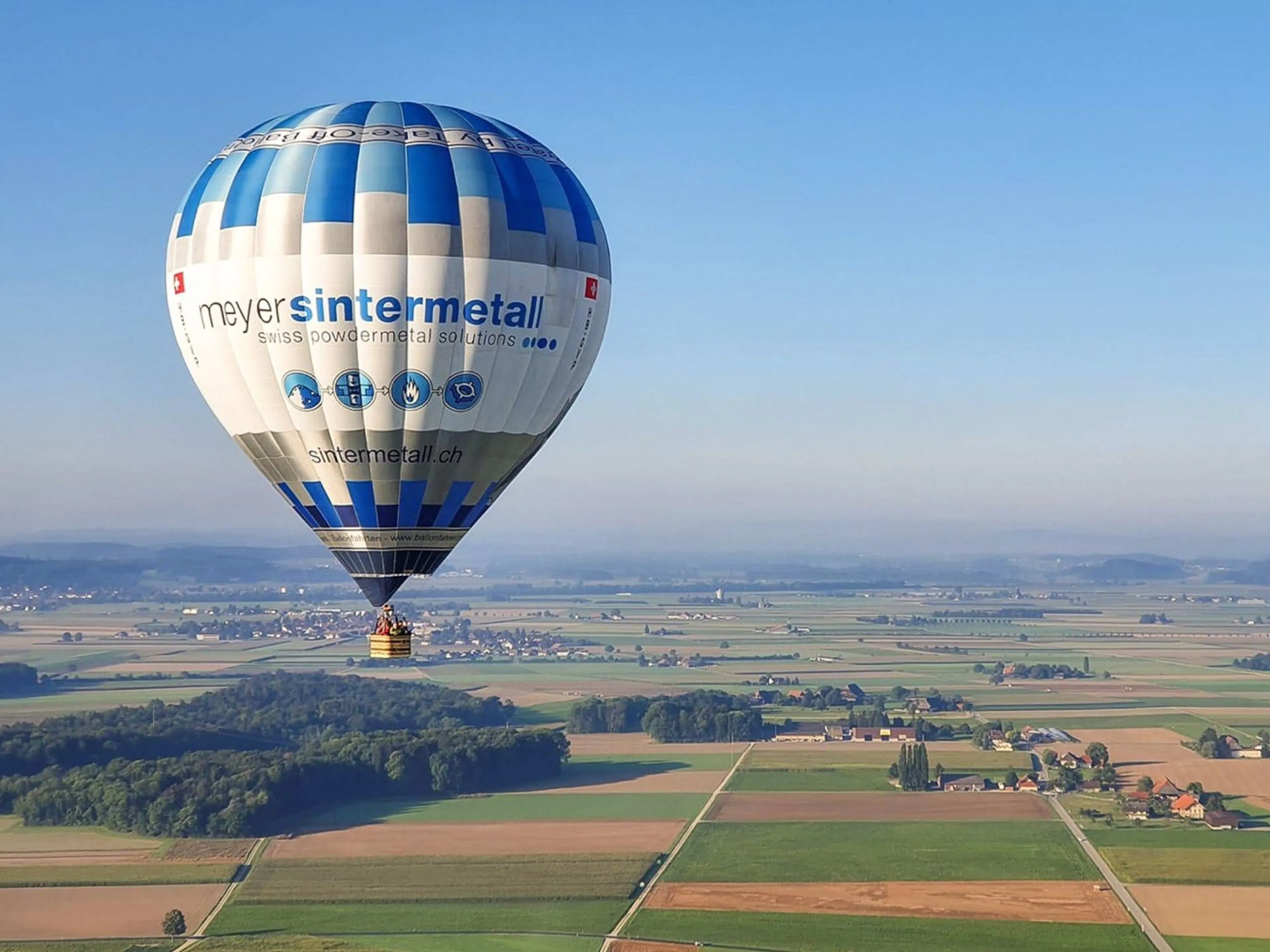 Vol en montgolfière privé dans la région de Saanenland