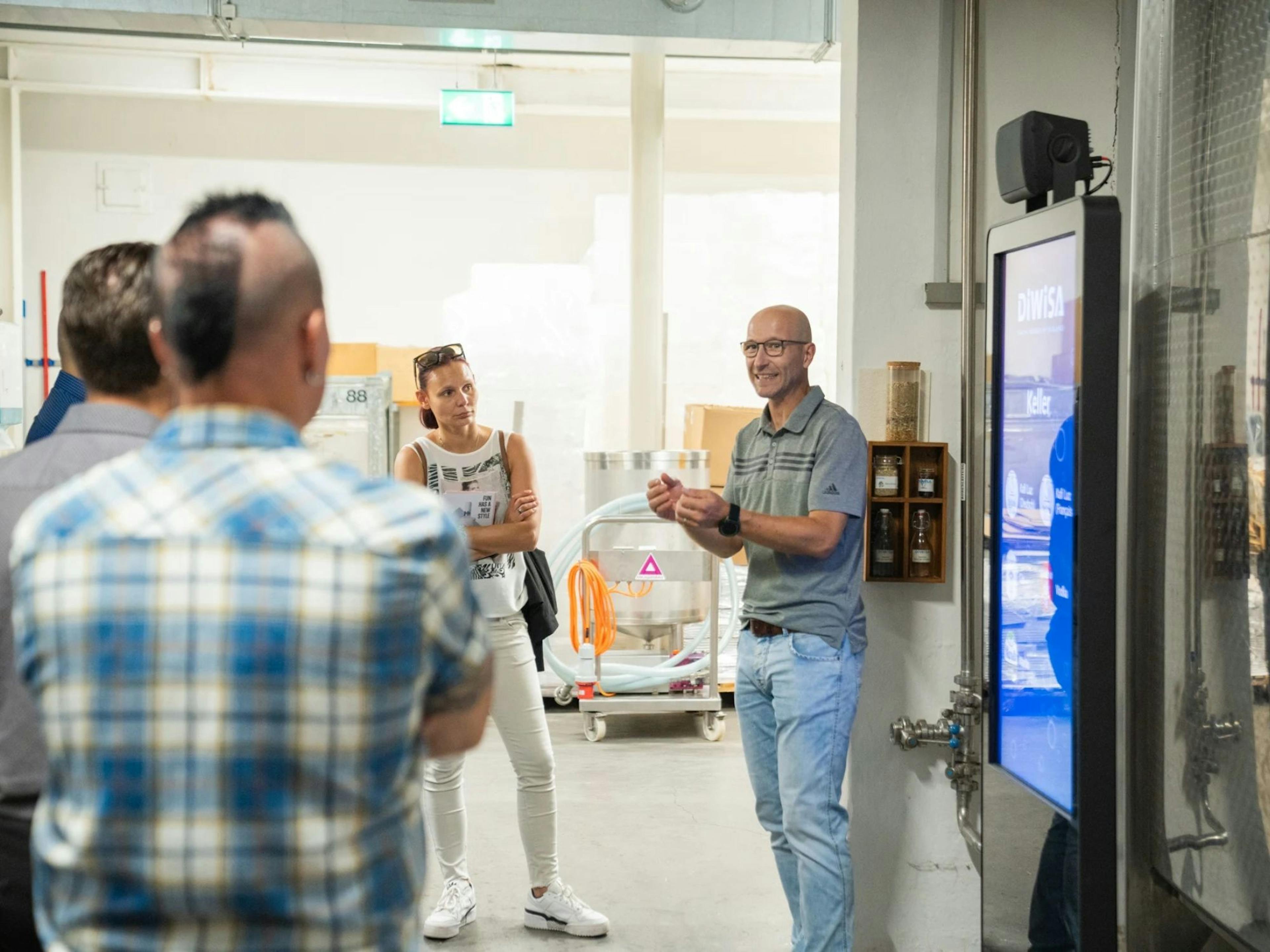 Rundvisning på destilleriet "Marito" i Willisau