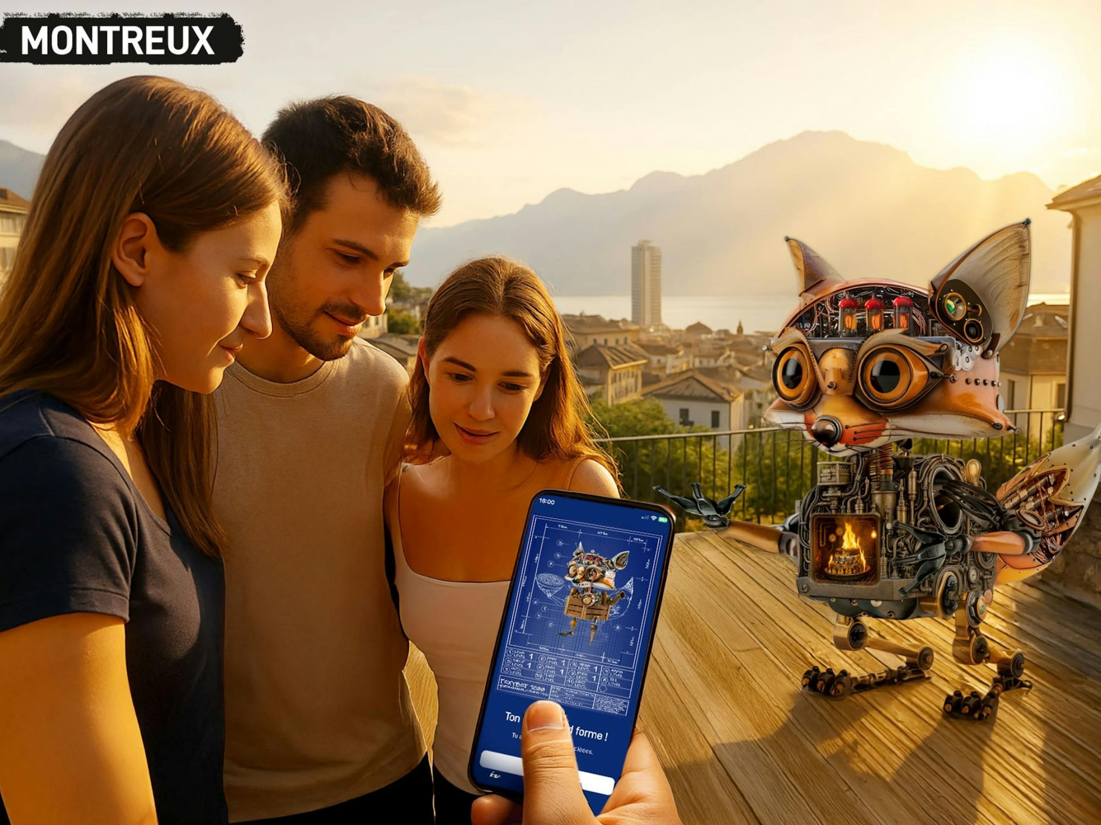 Foxtrail GO Montreux Digital Treasure Hunt