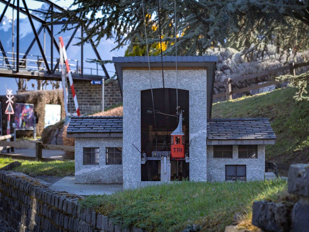 Miniatur Bergbahn