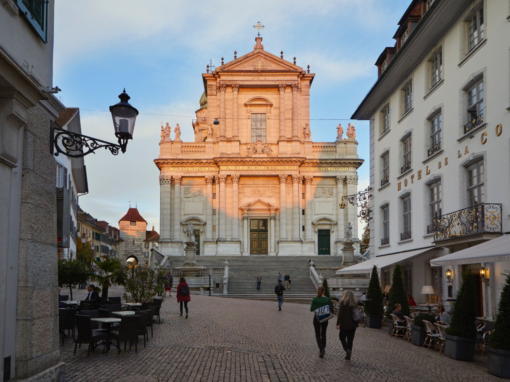 Hauptgasse St. Ursen Kathedrale