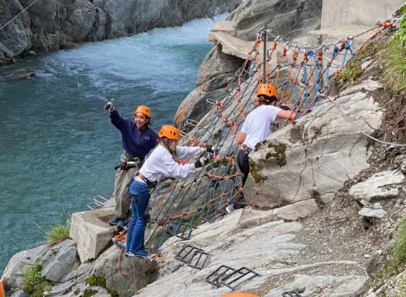 Ticket Seilpark Curtin Medelin bij Disentis