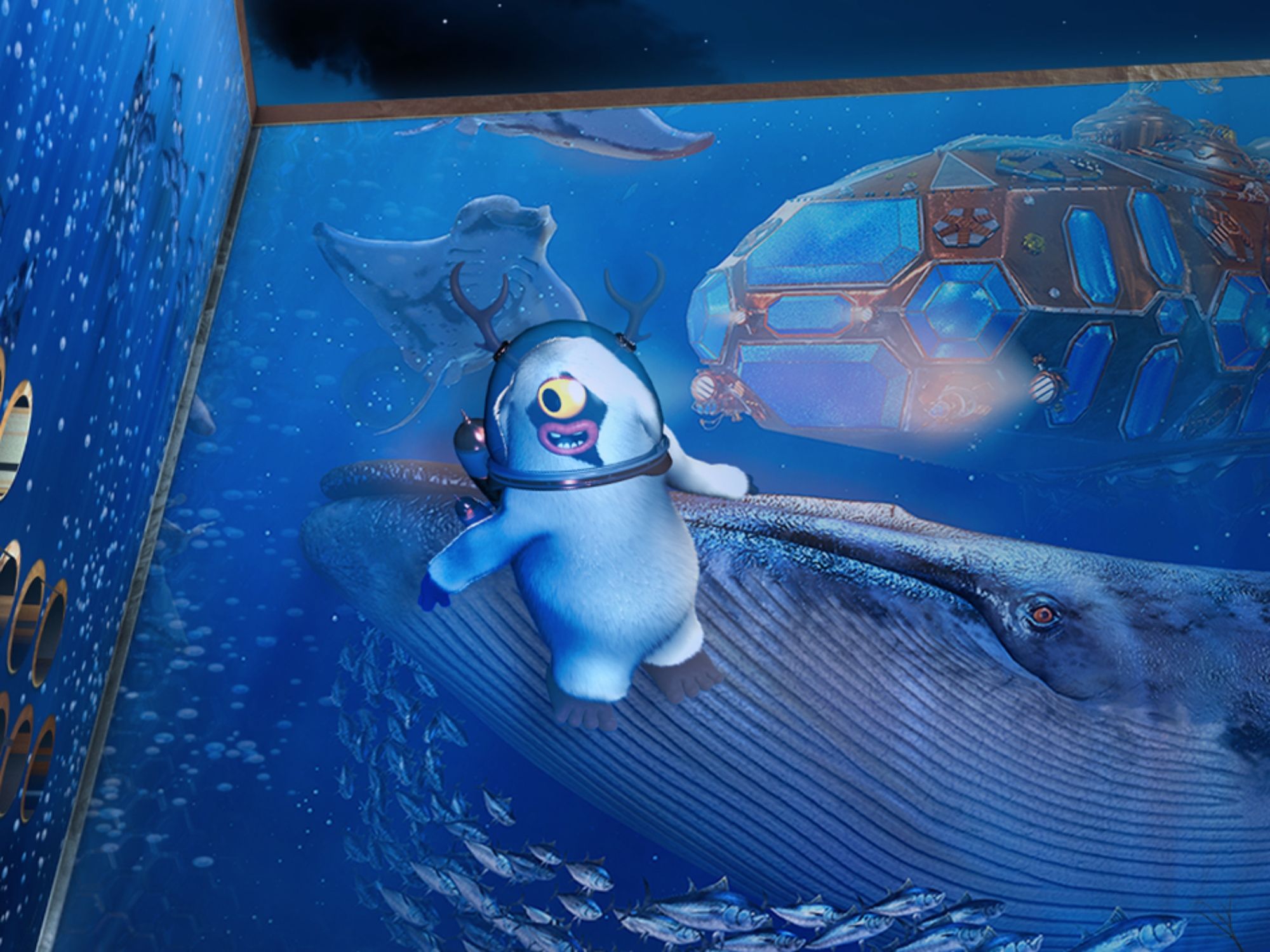 Biglietto Illuminarium "Yukis Pixel Zoo Ocean"