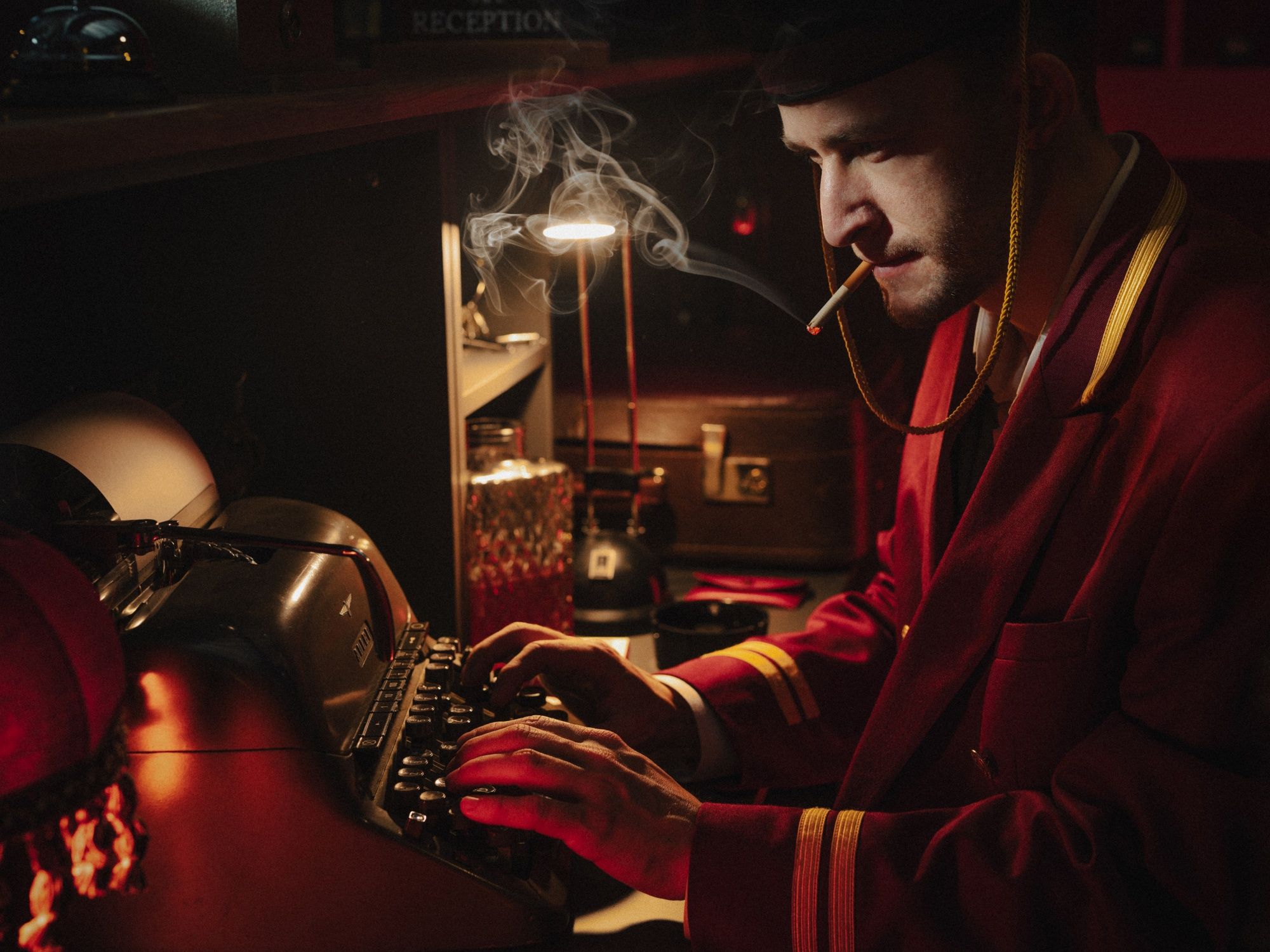 Szene Grand Hotel Noir