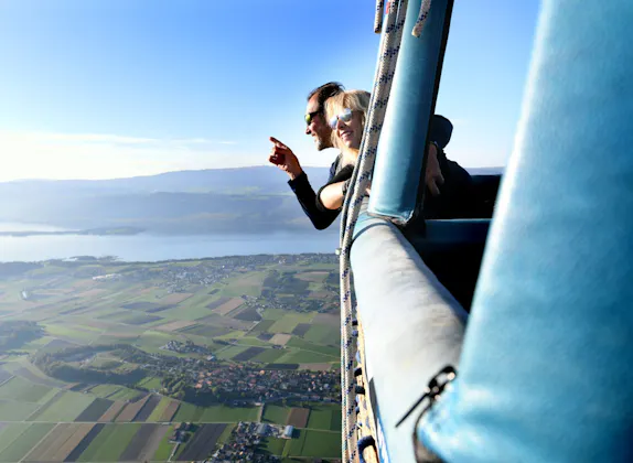 Balade privée en montgolfière dans la région de Seeland