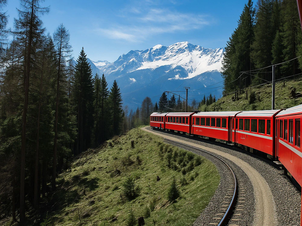 1_GLacier Express route