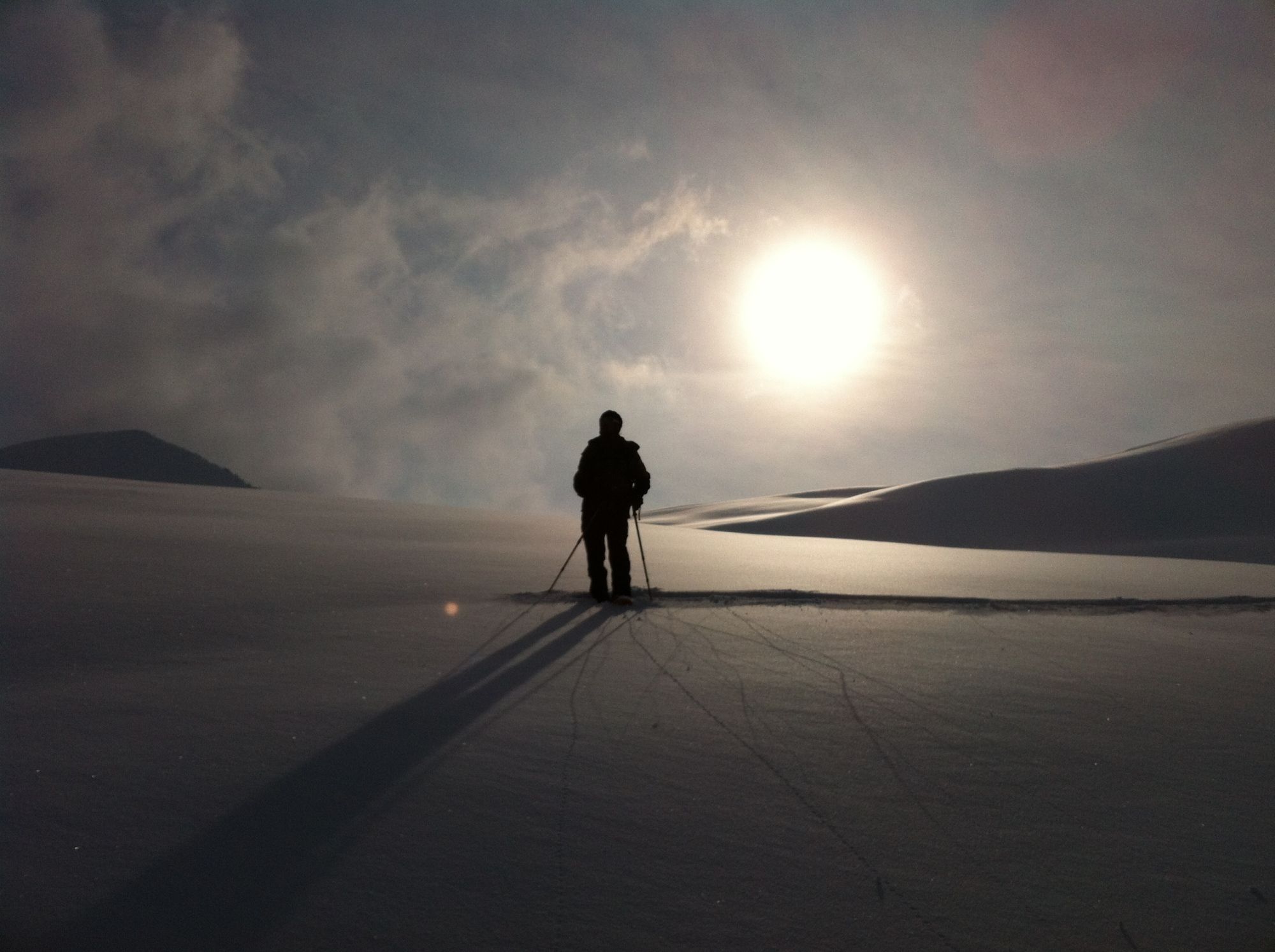 Randonnée en raquettes au clair de lune avec fondue