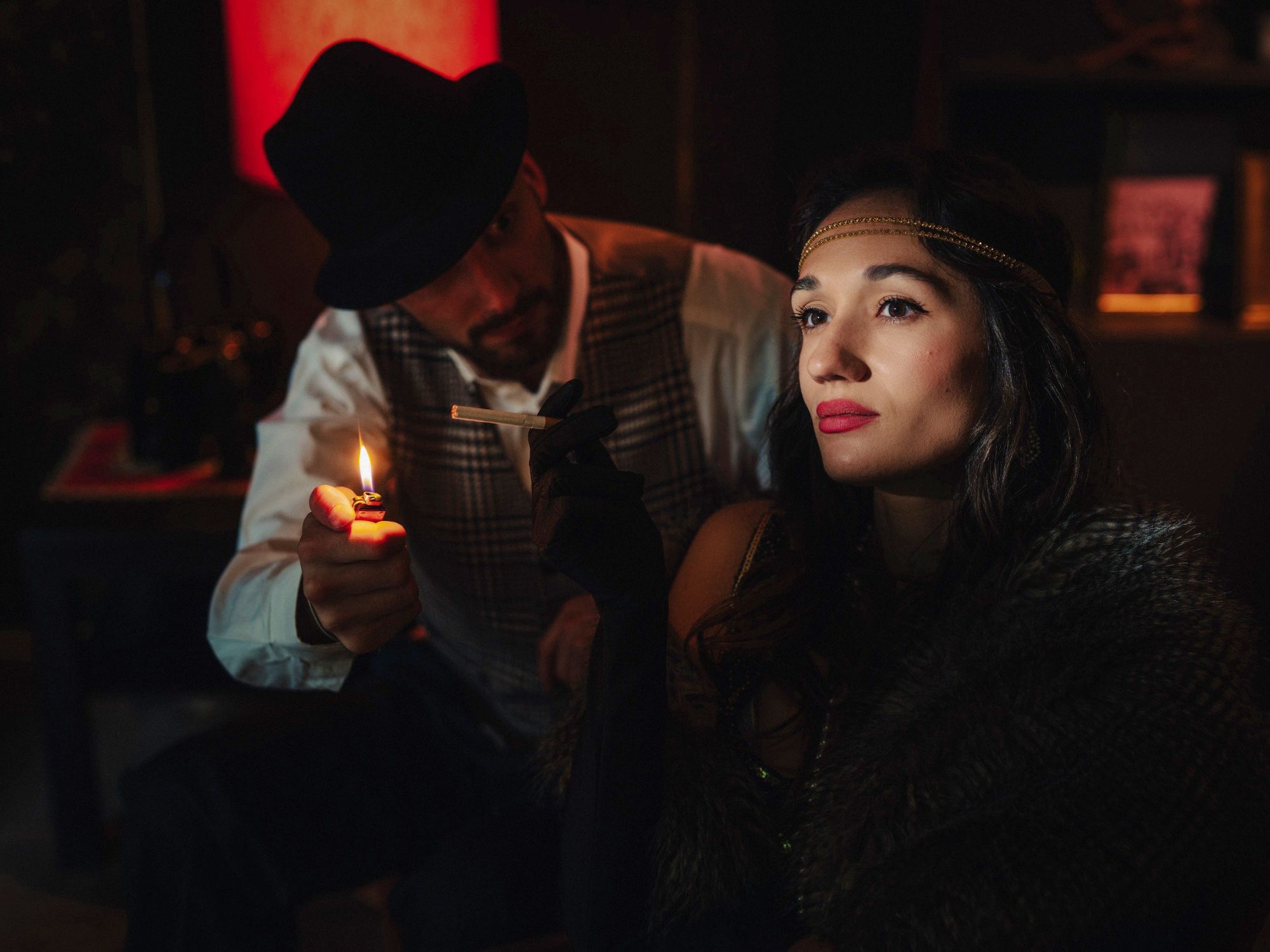 Szene Grand Hotel Noir