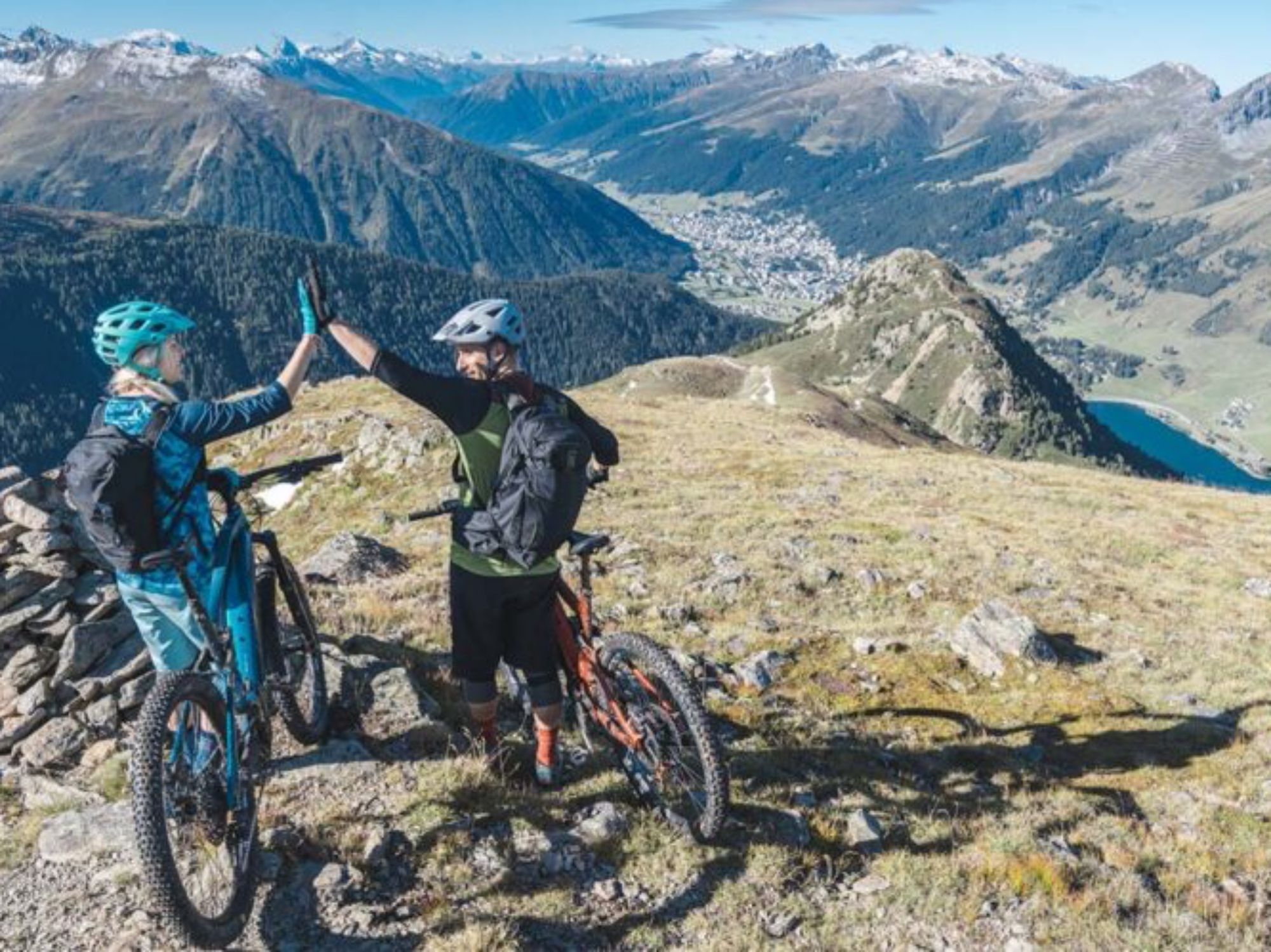 Tour mit dem E-Mountainbike