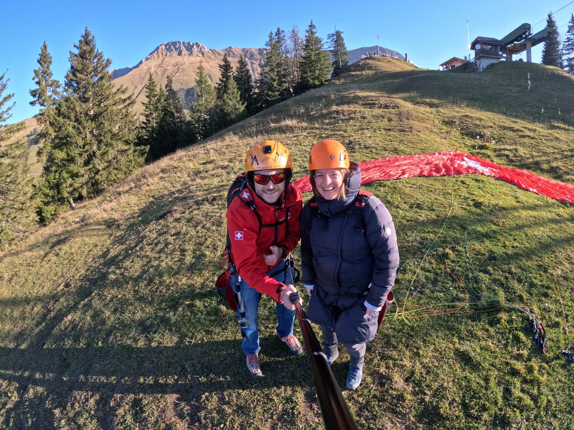 Tandemflug Schwarzsee