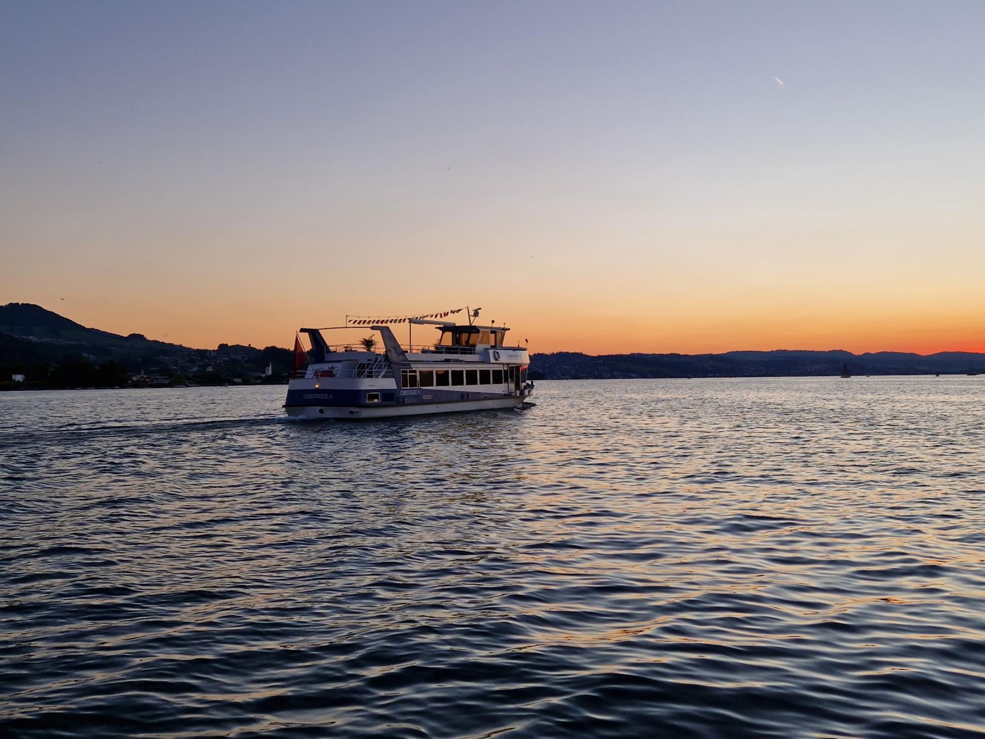 MS Obersee II Sunset