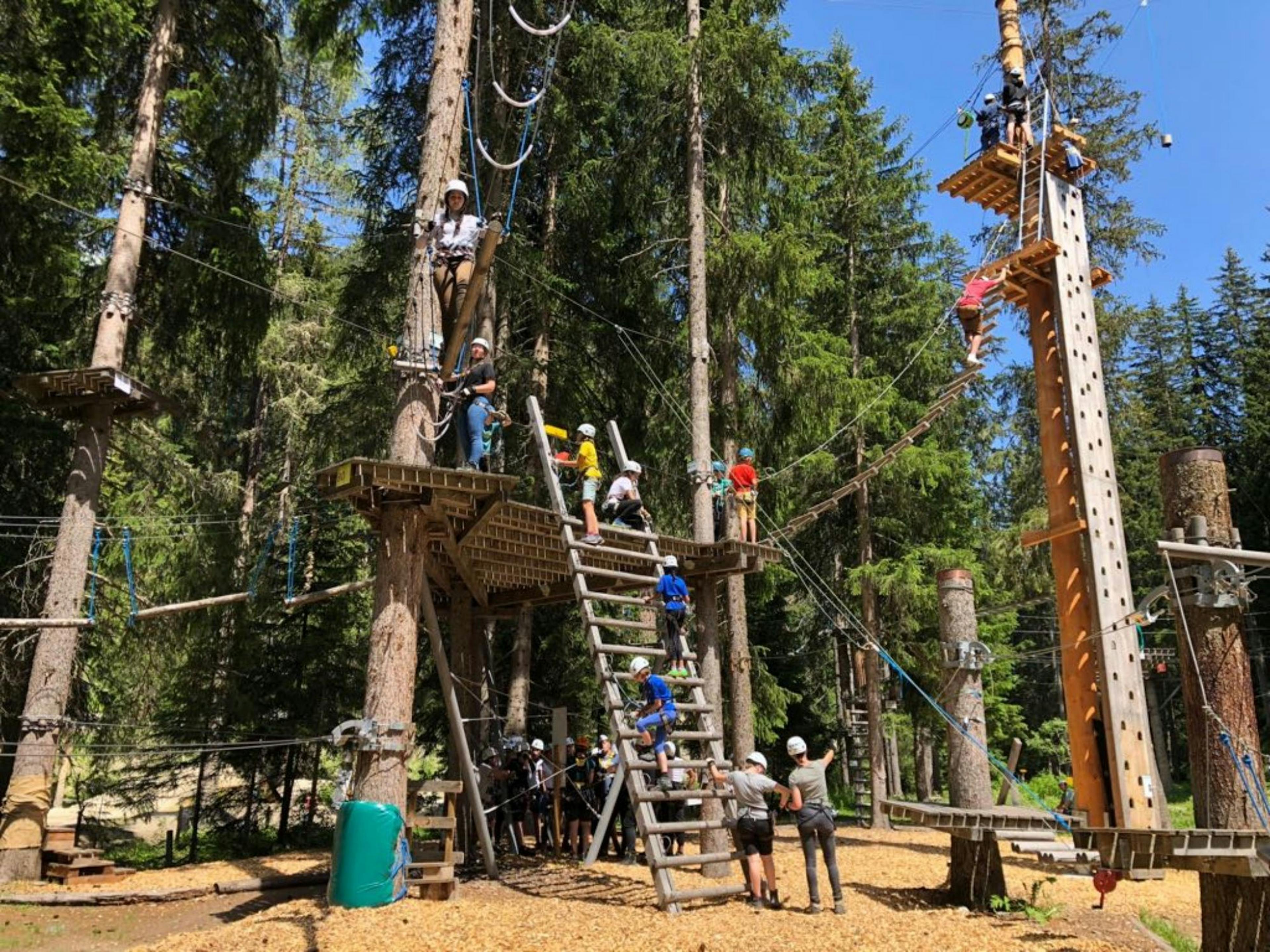 Ticket Seilpark im Davos Adventure Park