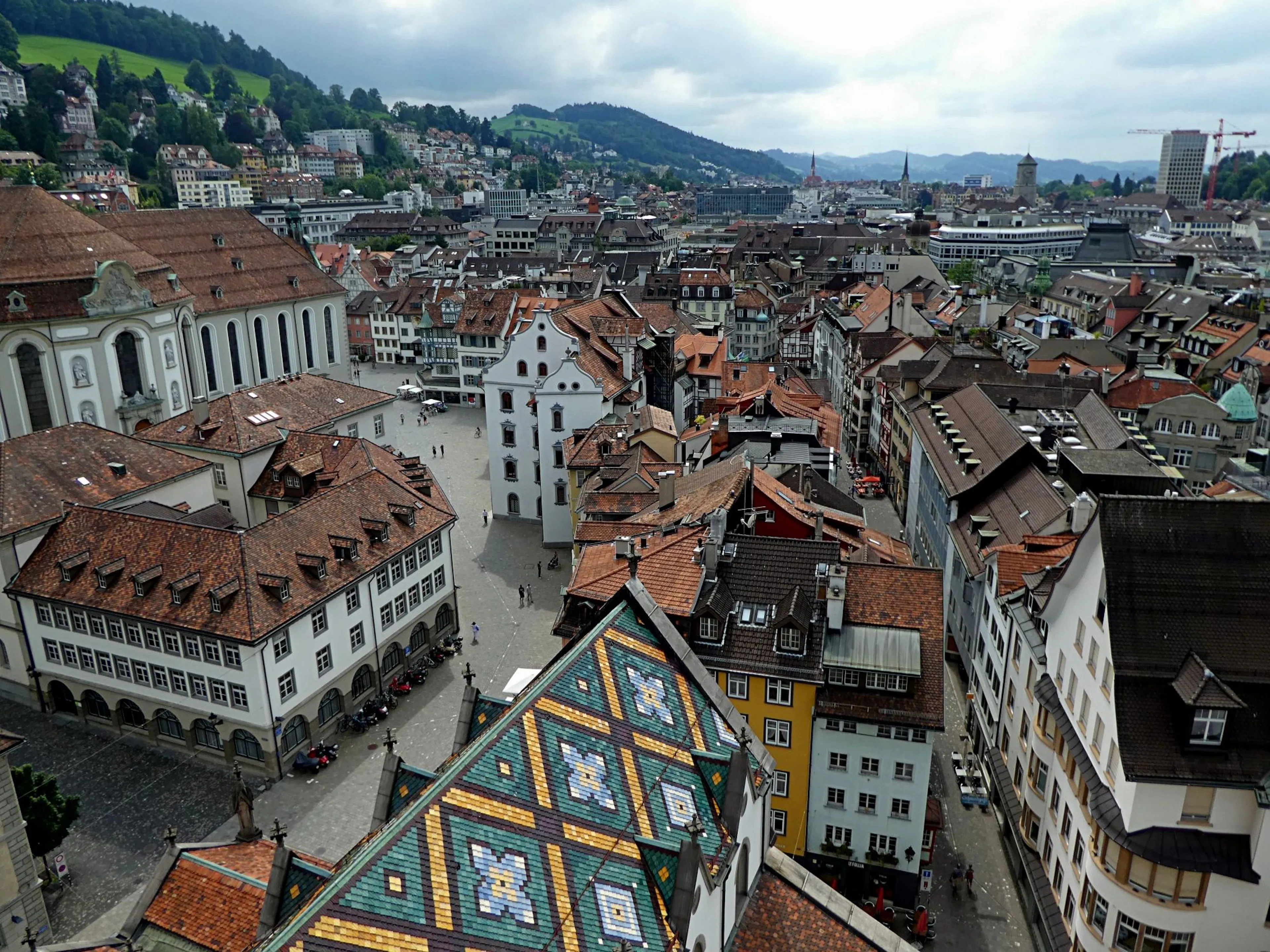 St Gallen von oben
