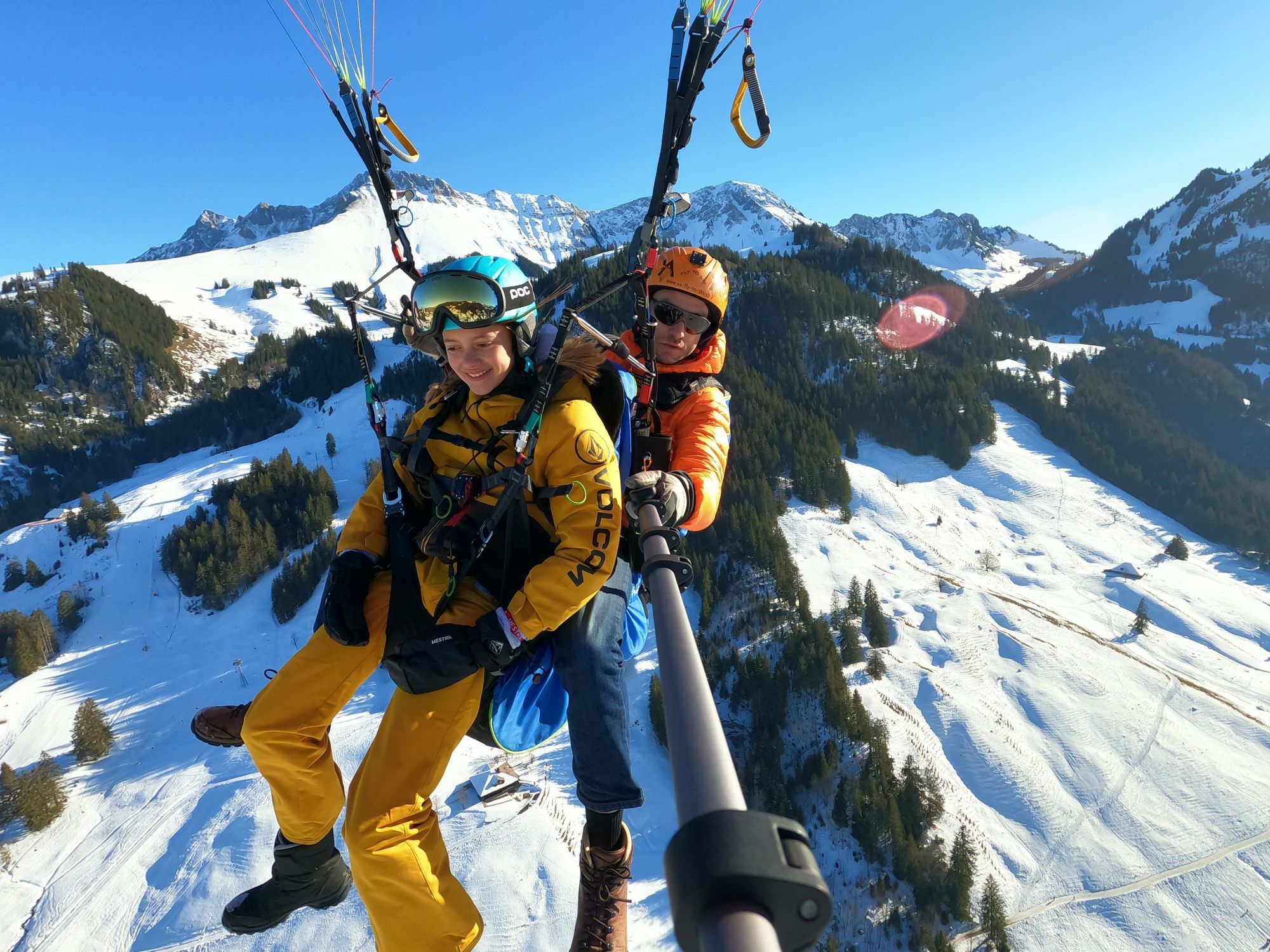 Tandemflug Schwarzsee
